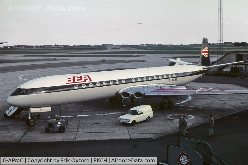 G-APMG, 1960 De Havilland DH.106 Comet 4B C/N 6442, G-APMG in CPH