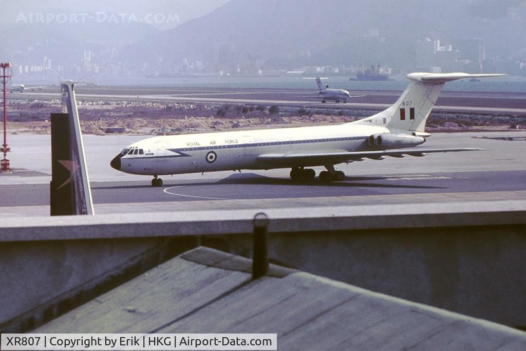 XR807, 1954 Vickers VC10 C.1 C/N 827, XR807 in HKG Kai Tak