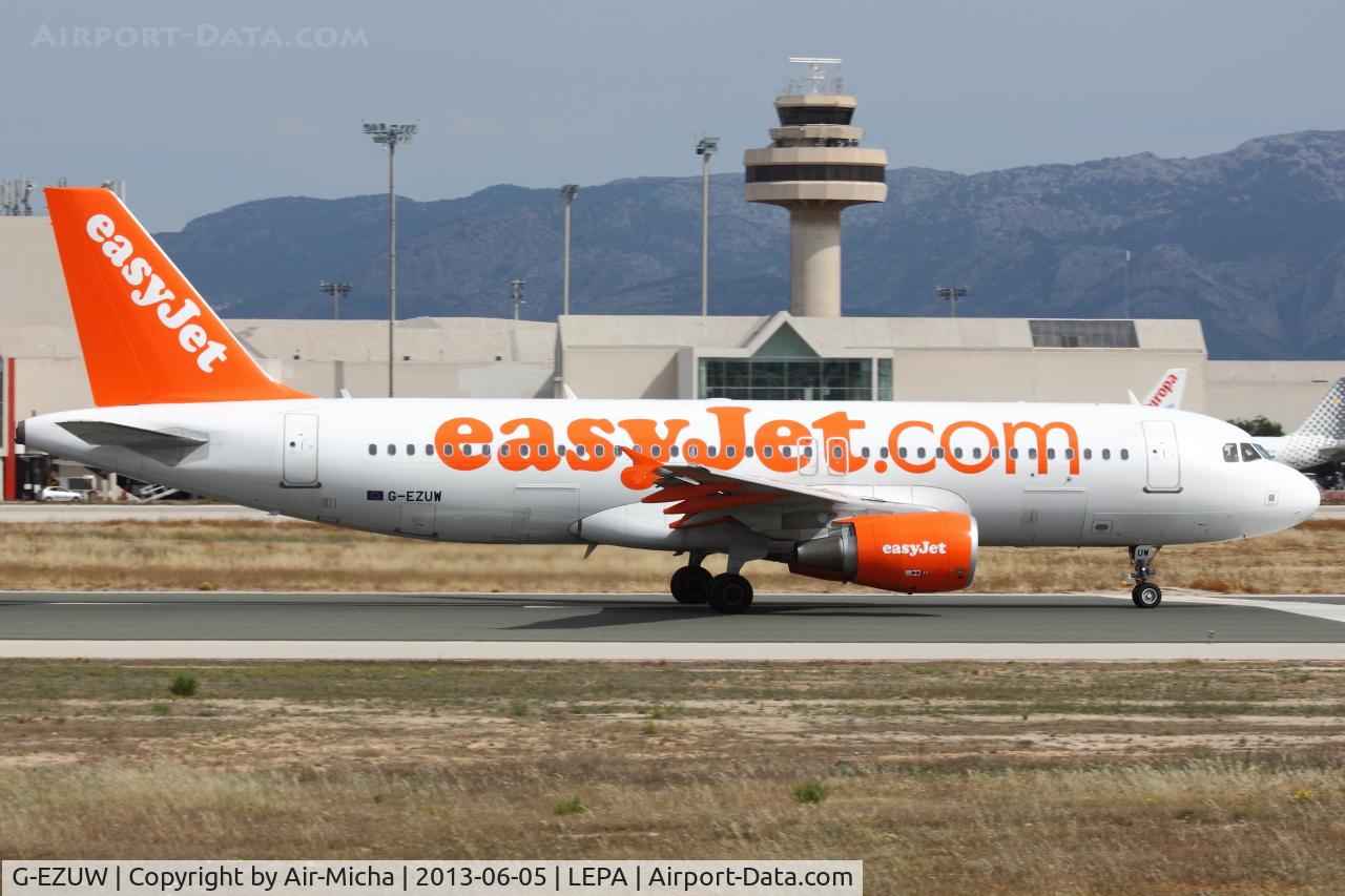 G-EZUW, 2012 Airbus A320-214 C/N 5116, EasyJet