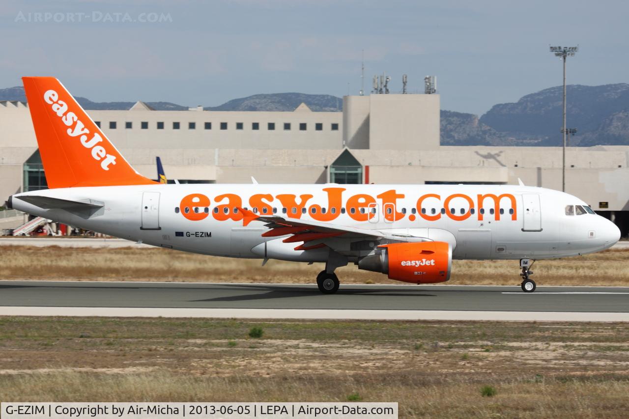 G-EZIM, 2005 Airbus A319-111 C/N 2495, EasyJet