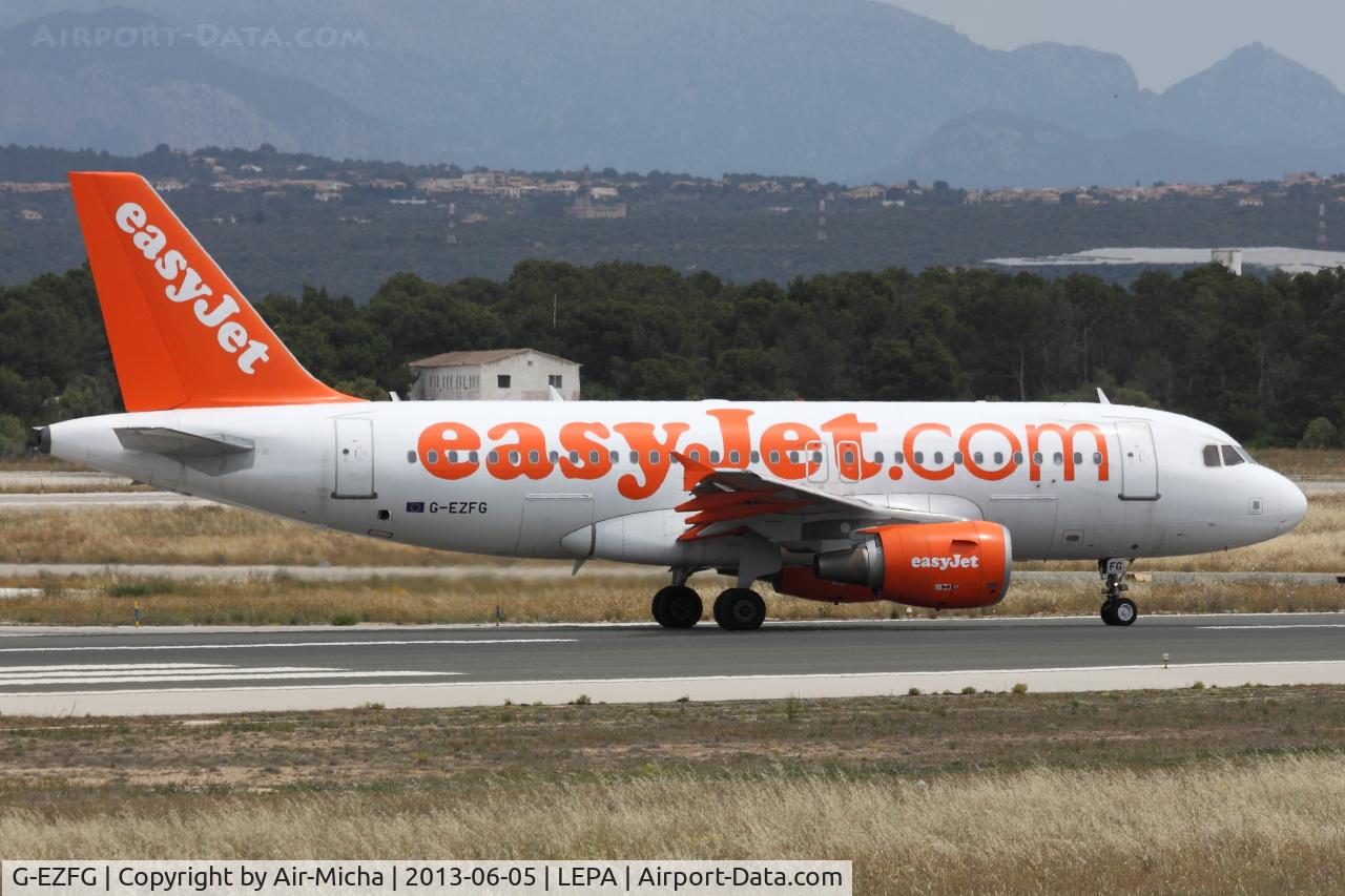 G-EZFG, 2009 Airbus A319-111 C/N 3845, EasyJet