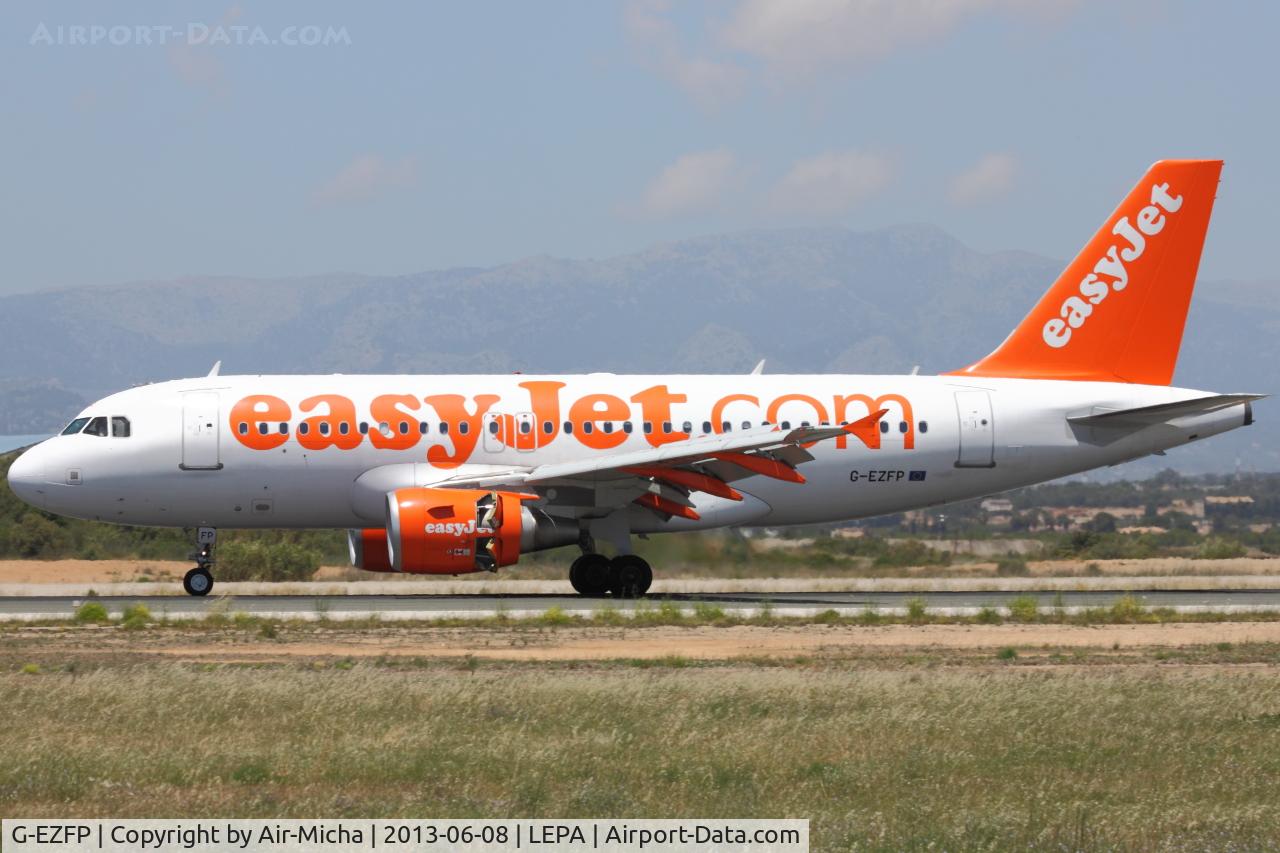 G-EZFP, 2009 Airbus A319-111 C/N 4087, EasyJet