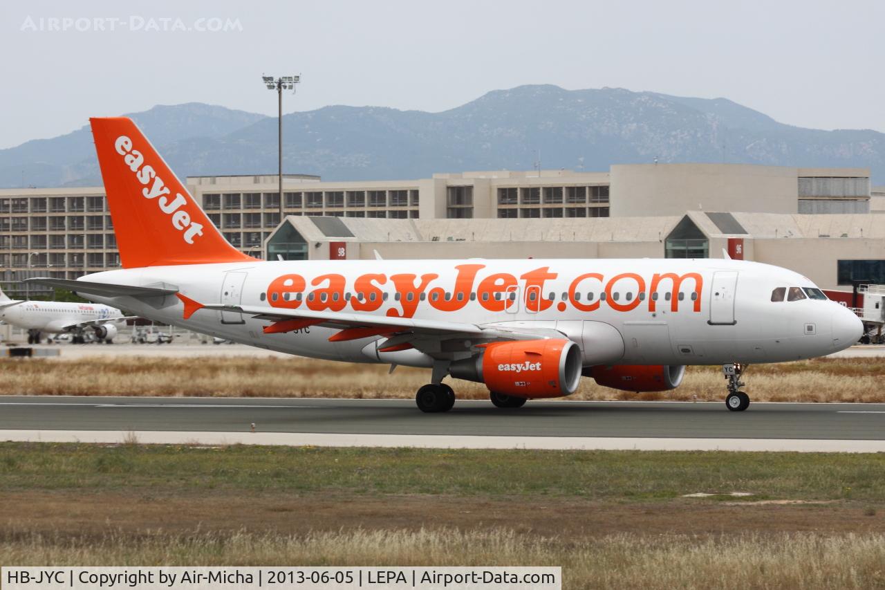HB-JYC, 2011 Airbus A319-111 C/N 4785, EasyJet Switzerland