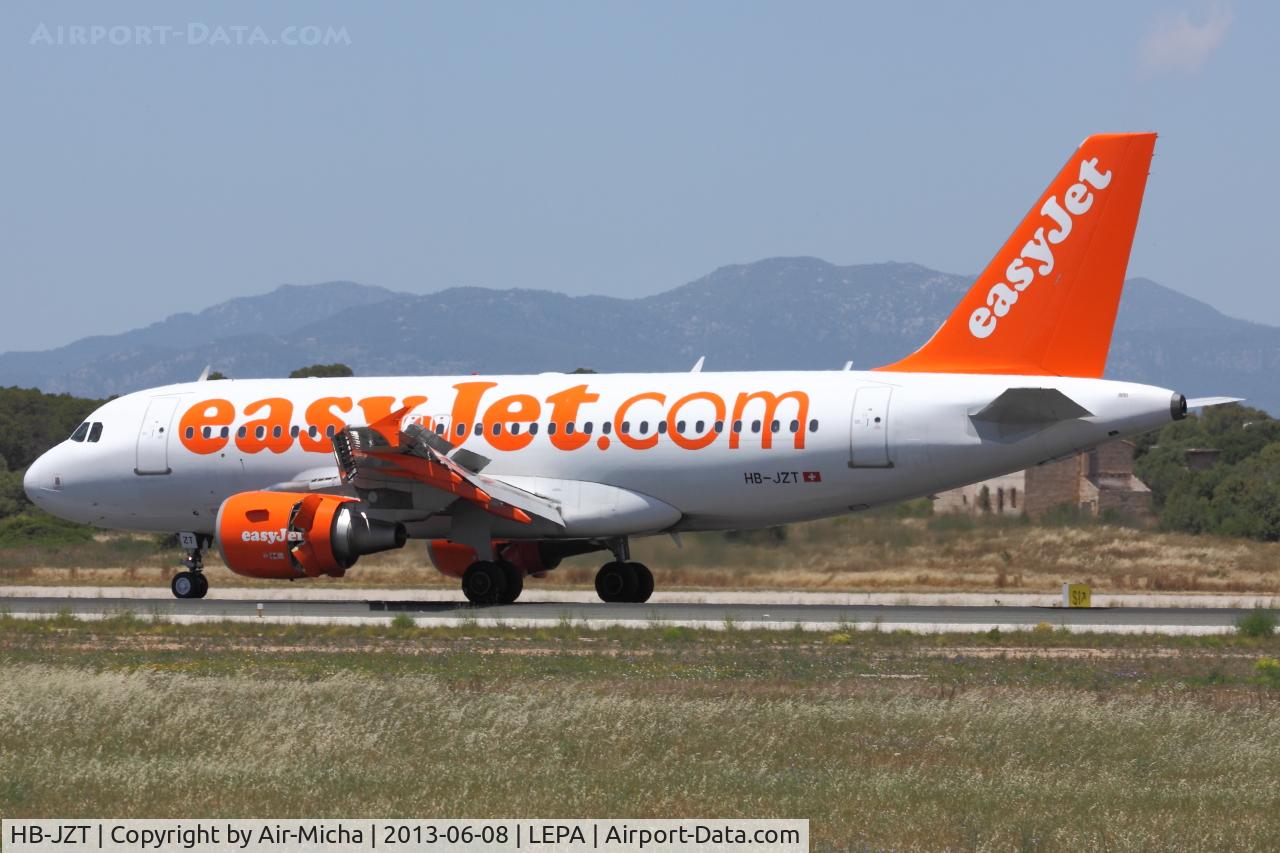 HB-JZT, 2005 Airbus A319-112 C/N 2420, EasyJet Switzerland