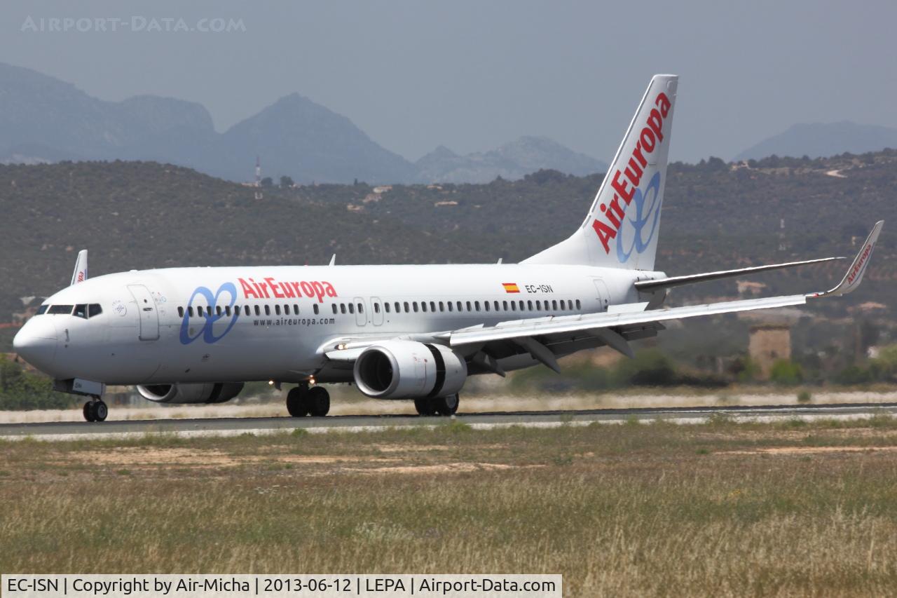 EC-ISN, 2002 Boeing 737-86Q C/N 30291, Air Europa