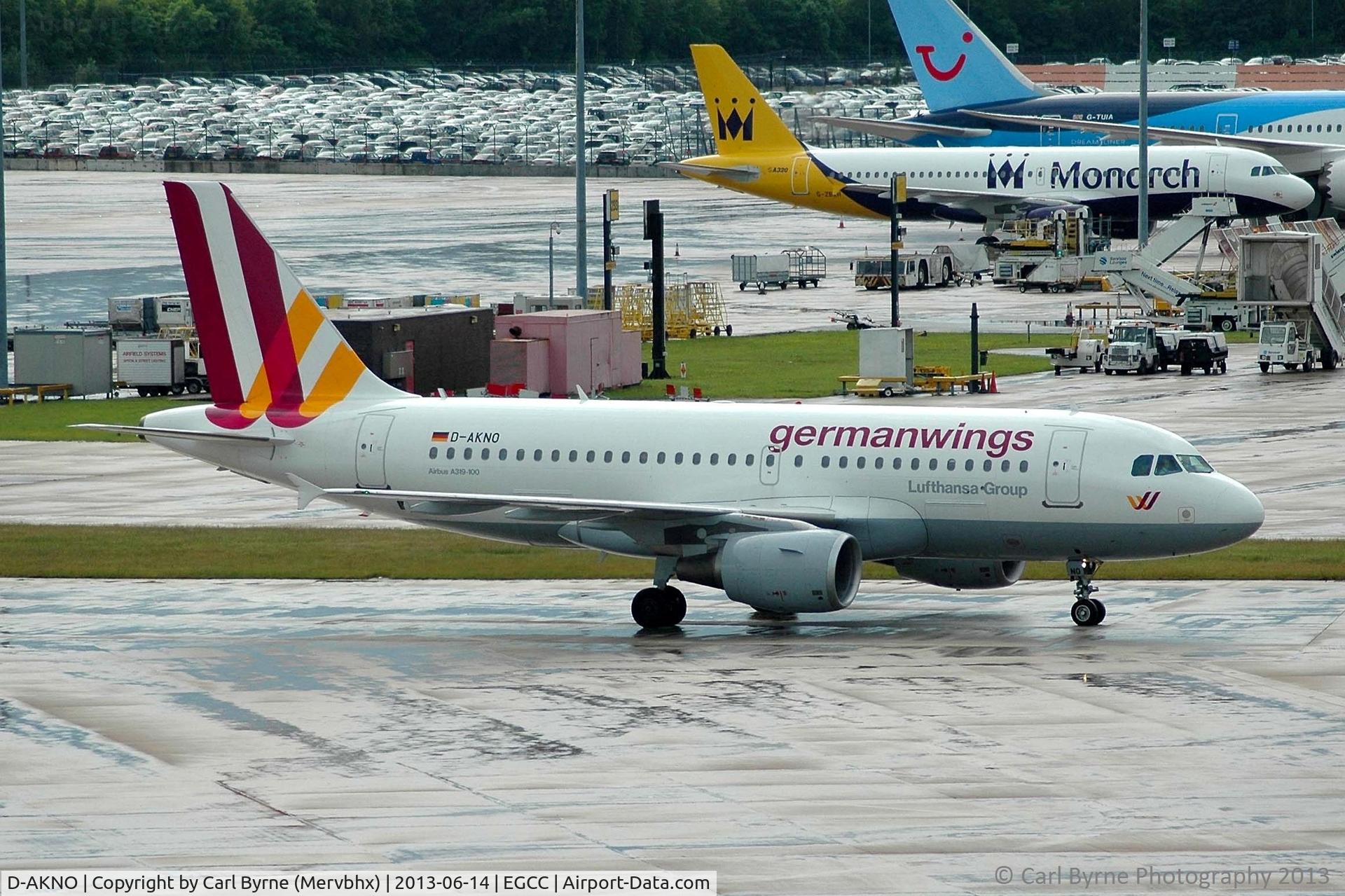 D-AKNO, 1999 Airbus A319-112 C/N 1147, Taken from the MSCP.