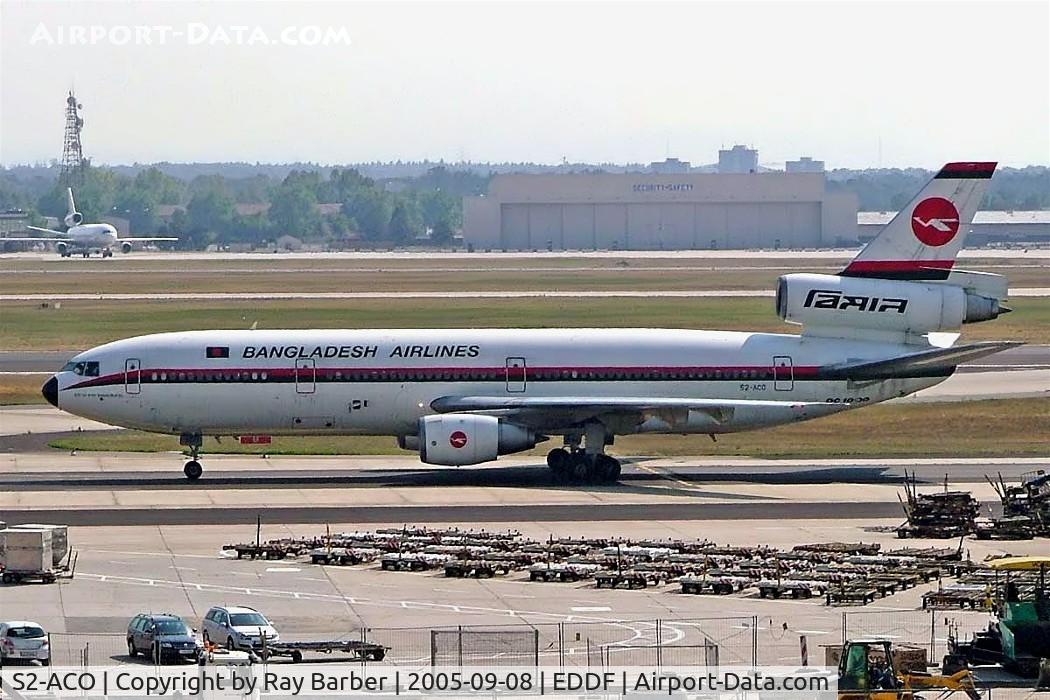 S2-ACO, 1978 McDonnell Douglas DC-10-30 C/N 46993, McDonnell-Douglas DC-10-30 [46993] (Biman Bangladesh Airlines) Frankfurt~D 08/09/2005