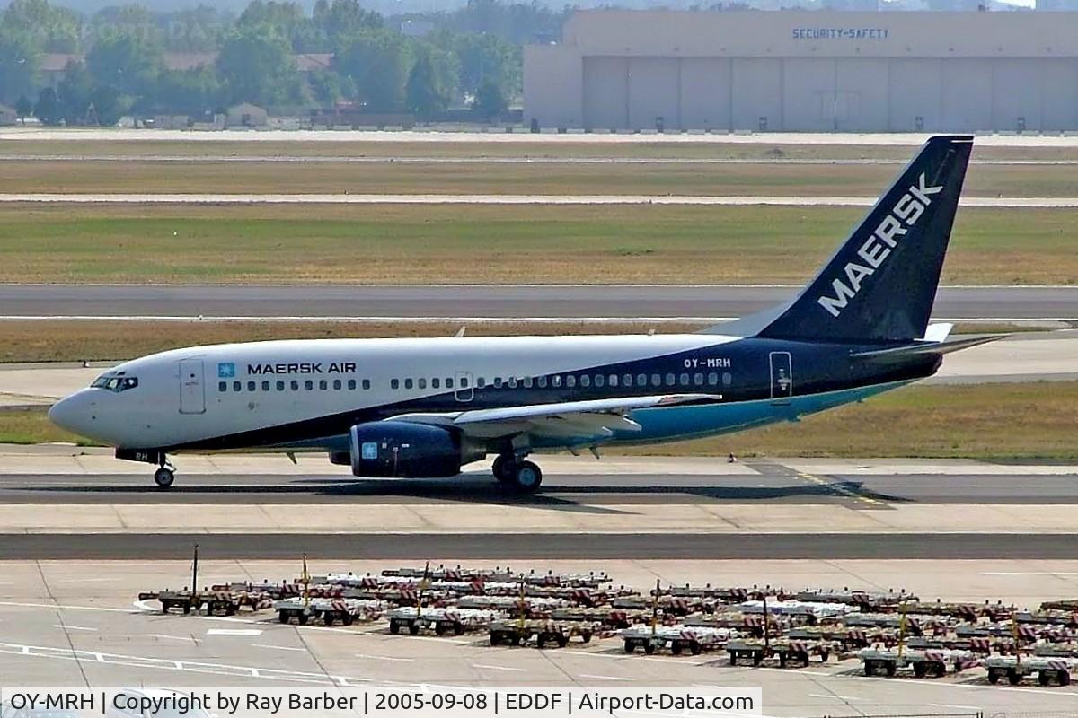 OY-MRH, 2000 Boeing 737-7L9 C/N 28013, Boeing 737-7L9 [28013] (Maersk Air) Frankfurt~D 08/09/2005