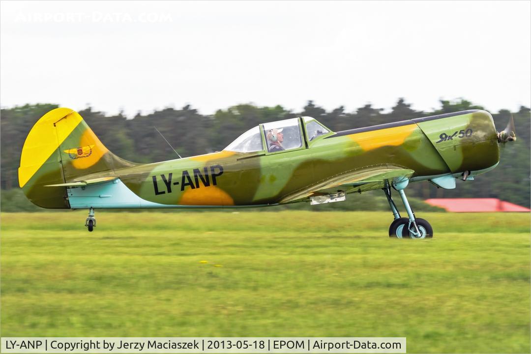 LY-ANP, Yakovlev Yak-50 C/N 811907, Yakovlev Yak 50