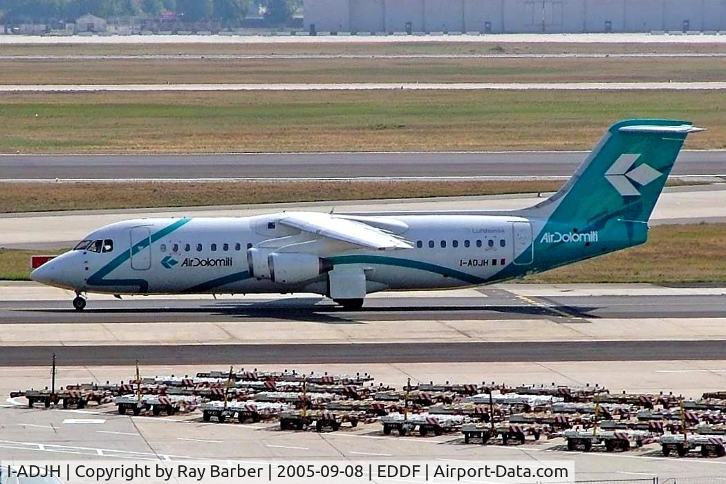I-ADJH, 1989 British Aerospace BAe.146-300 C/N E3129, BAe 146-300 [E3129] (Air Dolomiti) Frankfurt~D 08/09/2005