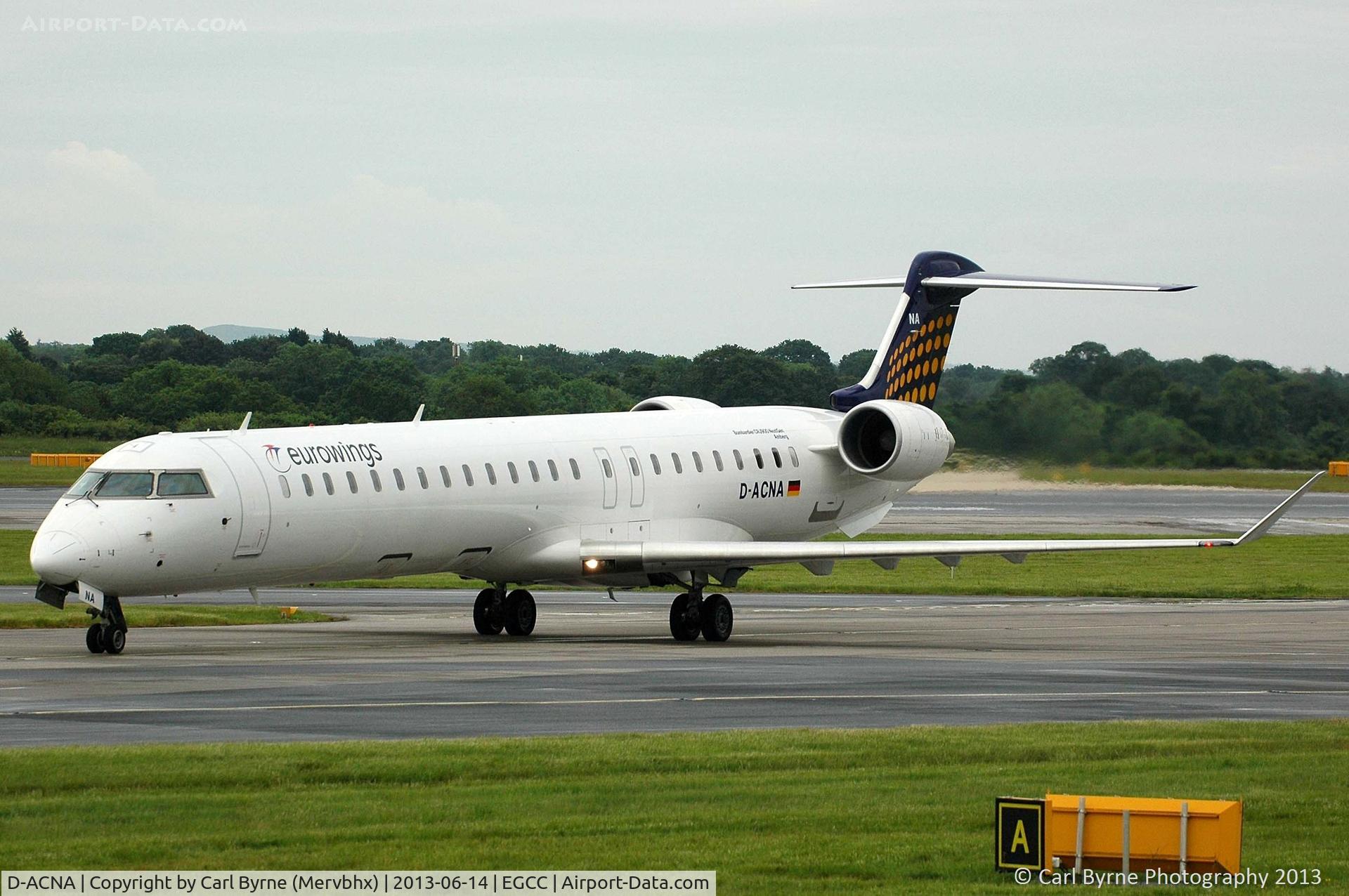 D-ACNA, 2009 Bombardier CRJ-900 NG (CL-600-2D24) C/N 15229, Taken from the AVP.