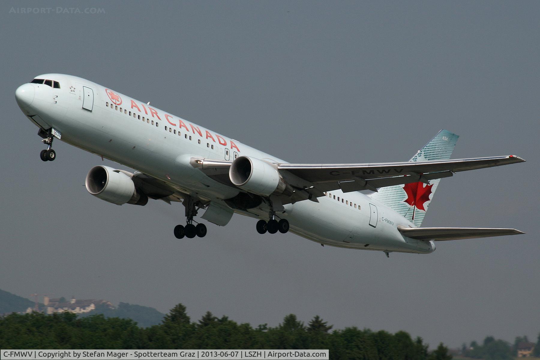 C-FMWV, 1995 Boeing 767-333/ER C/N 25586, Air Canada B.767-300 @ZRH
