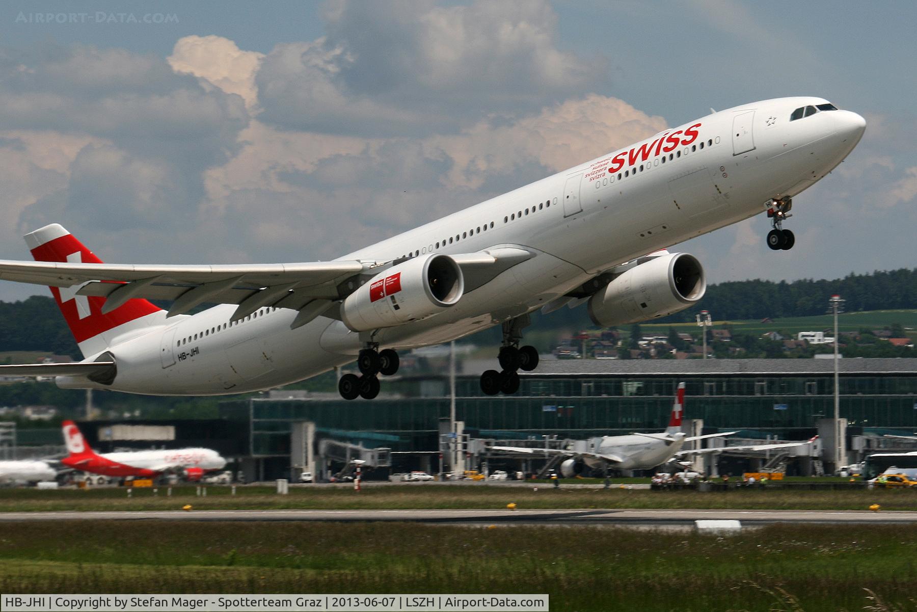HB-JHI, 2010 Airbus A330-343X C/N 1181, Swiss Airbus A330-300 @ZRH
