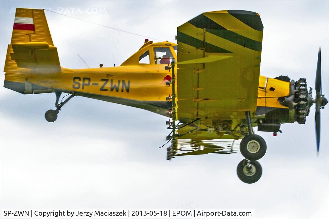 SP-ZWN, PZL-Mielec M-18B Dromader C/N 1Z020-15, Pzl Mielec M-18 Dromader
