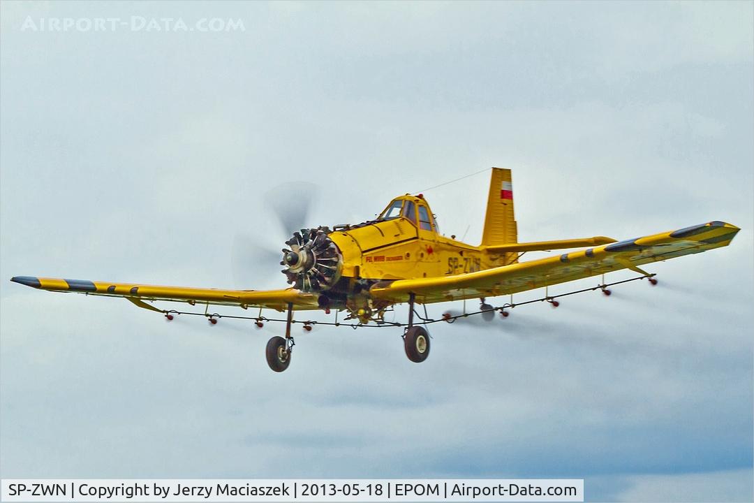 SP-ZWN, PZL-Mielec M-18B Dromader C/N 1Z020-15, Pzl Mielec M-18 Dromader