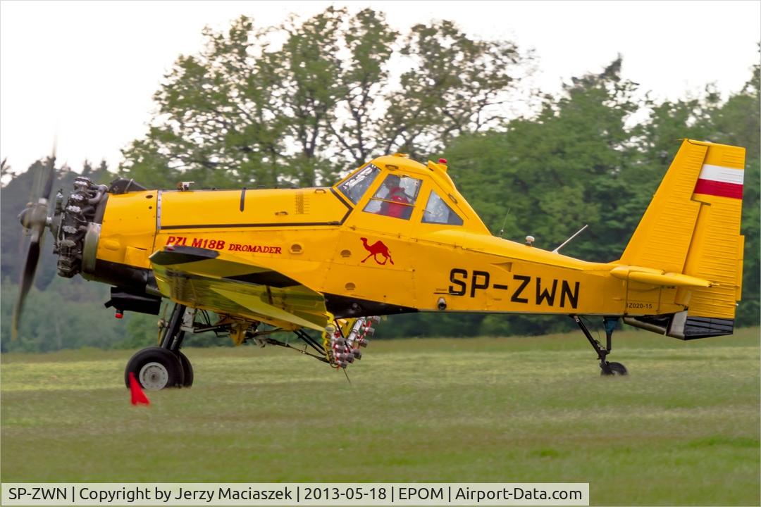 SP-ZWN, PZL-Mielec M-18B Dromader C/N 1Z020-15, Pzl Mielec M-18 Dromader