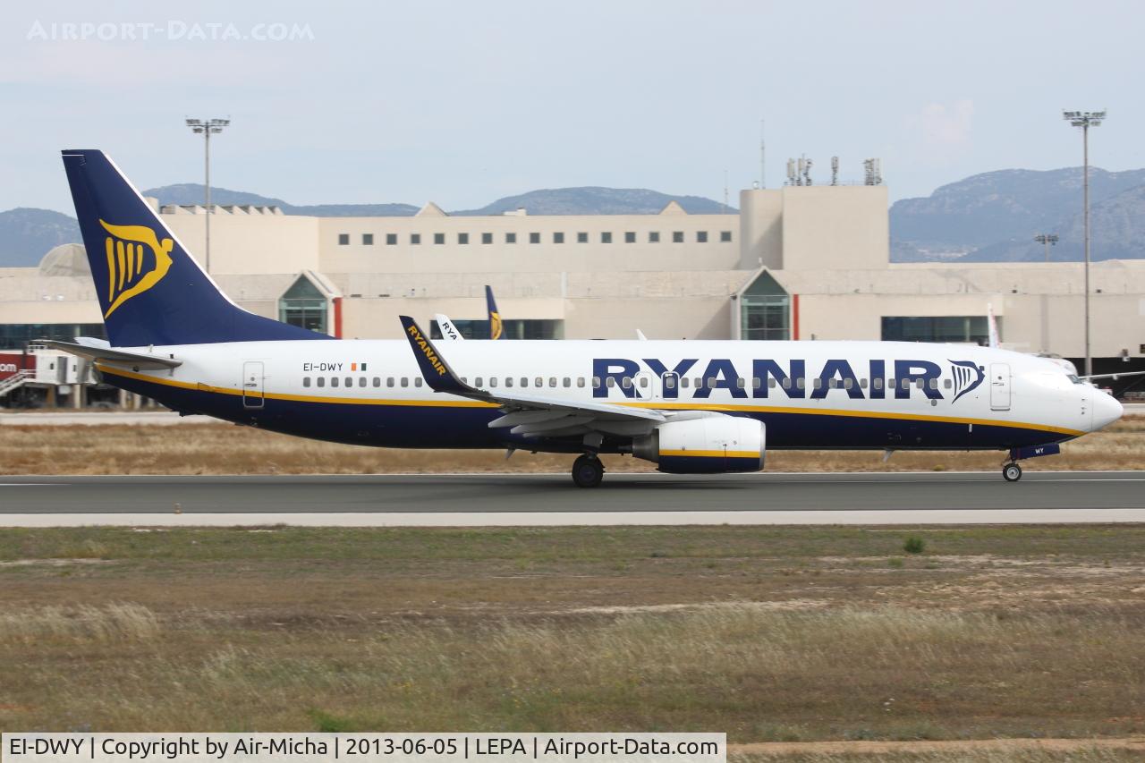 EI-DWY, 2008 Boeing 737-8AS C/N 33638, Ryanair