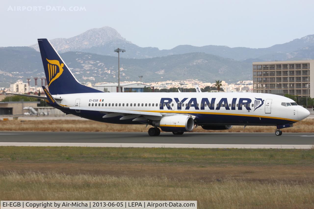 EI-EGB, 2009 Boeing 737-8AS C/N 38491, Ryanair