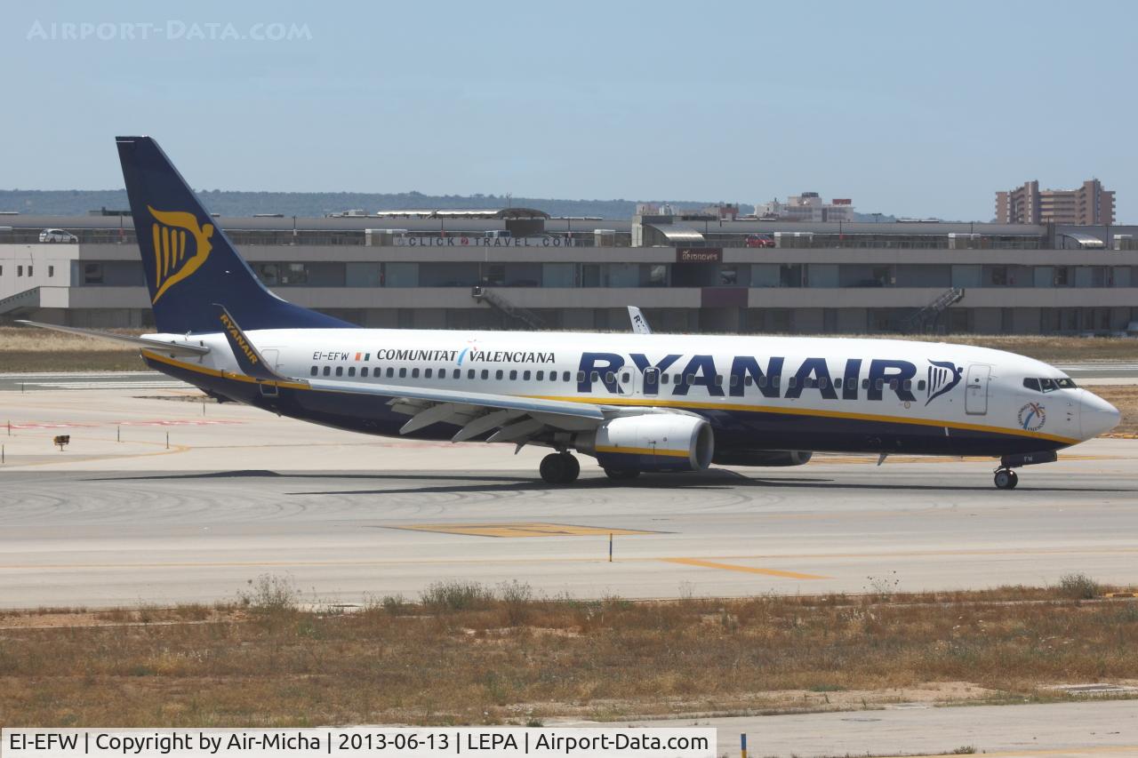 EI-EFW, 2009 Boeing 737-8AS C/N 35018, Ryanair