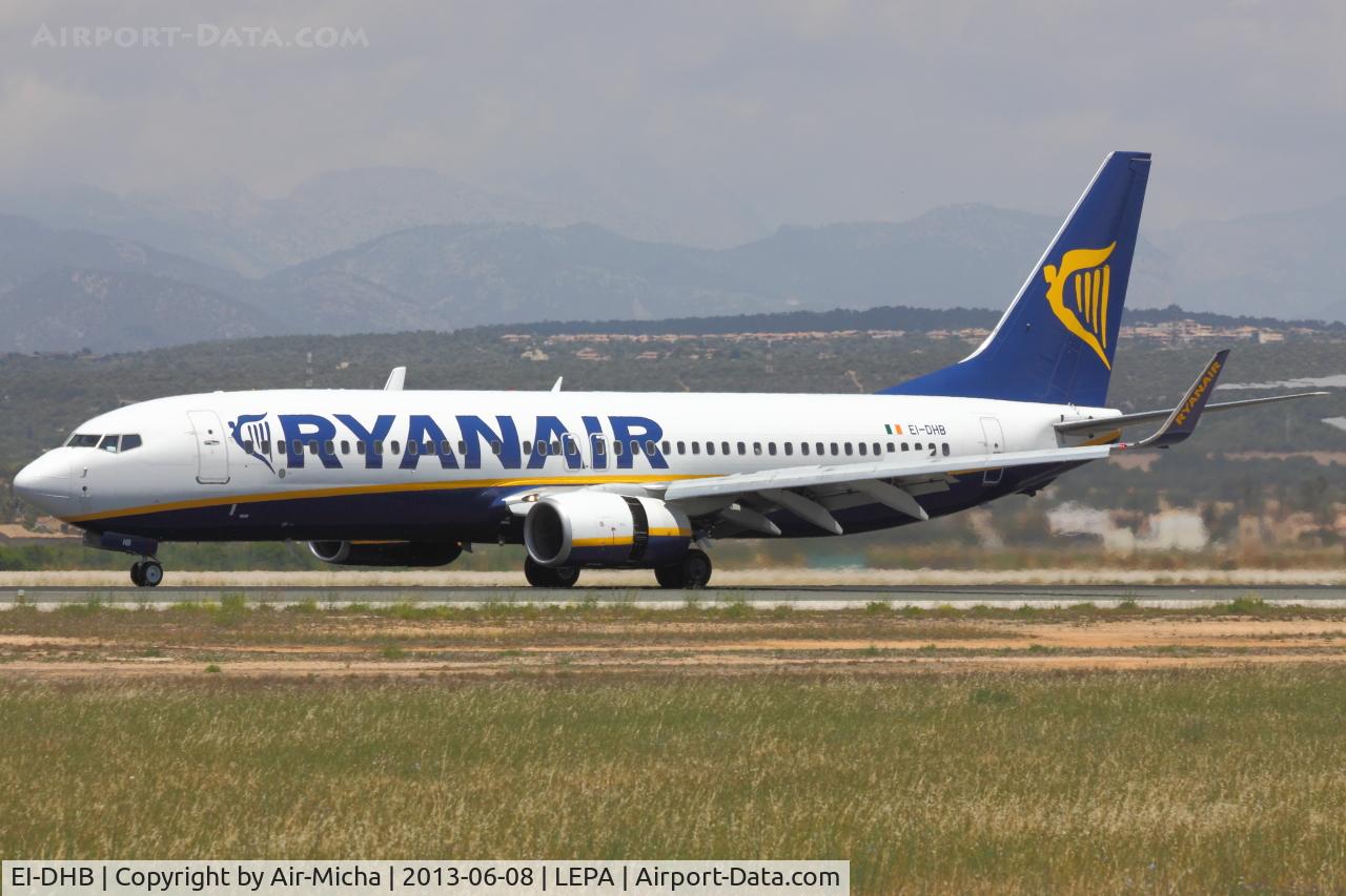 EI-DHB, 2005 Boeing 737-8AS C/N 33572, Ryanair