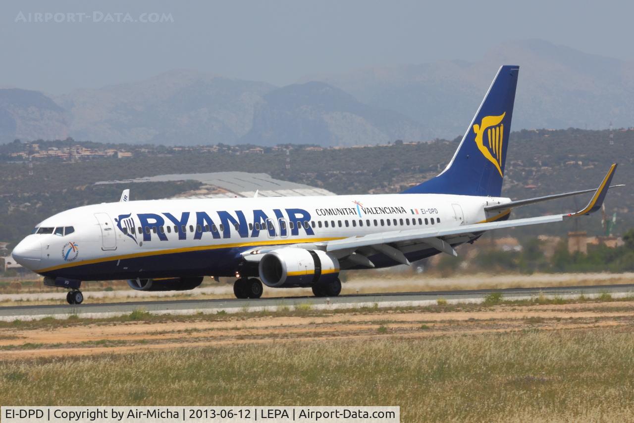 EI-DPD, 2006 Boeing 737-8AS C/N 33623, Ryanair
