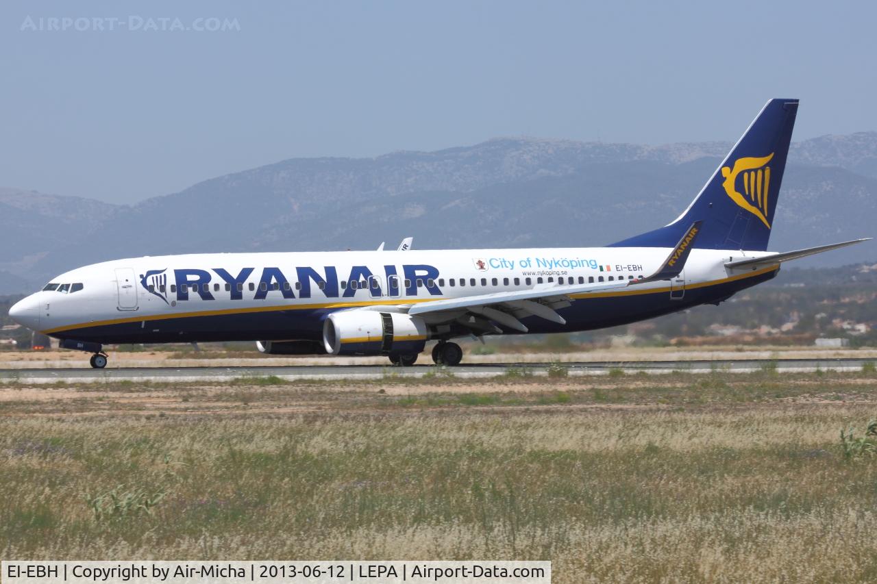 EI-EBH, 2009 Boeing 737-8AS C/N 37526, Ryanair