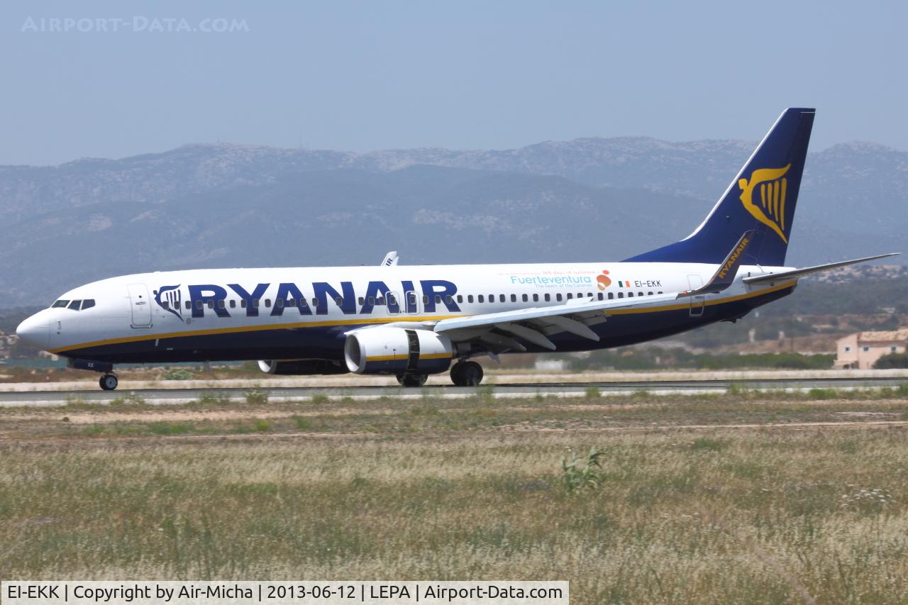 EI-EKK, 2010 Boeing 737-8AS C/N 38500, Ryanair