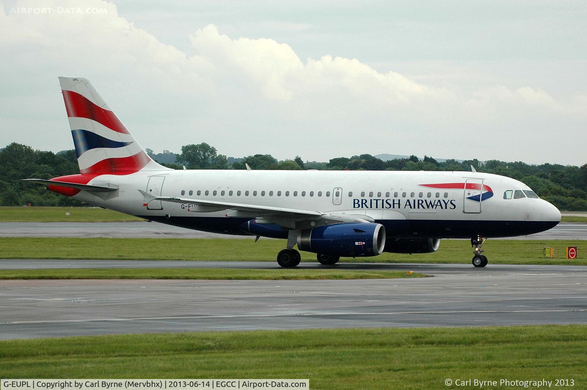 G-EUPL, 2000 Airbus A319-131 C/N 1239, Taken from the AVP.