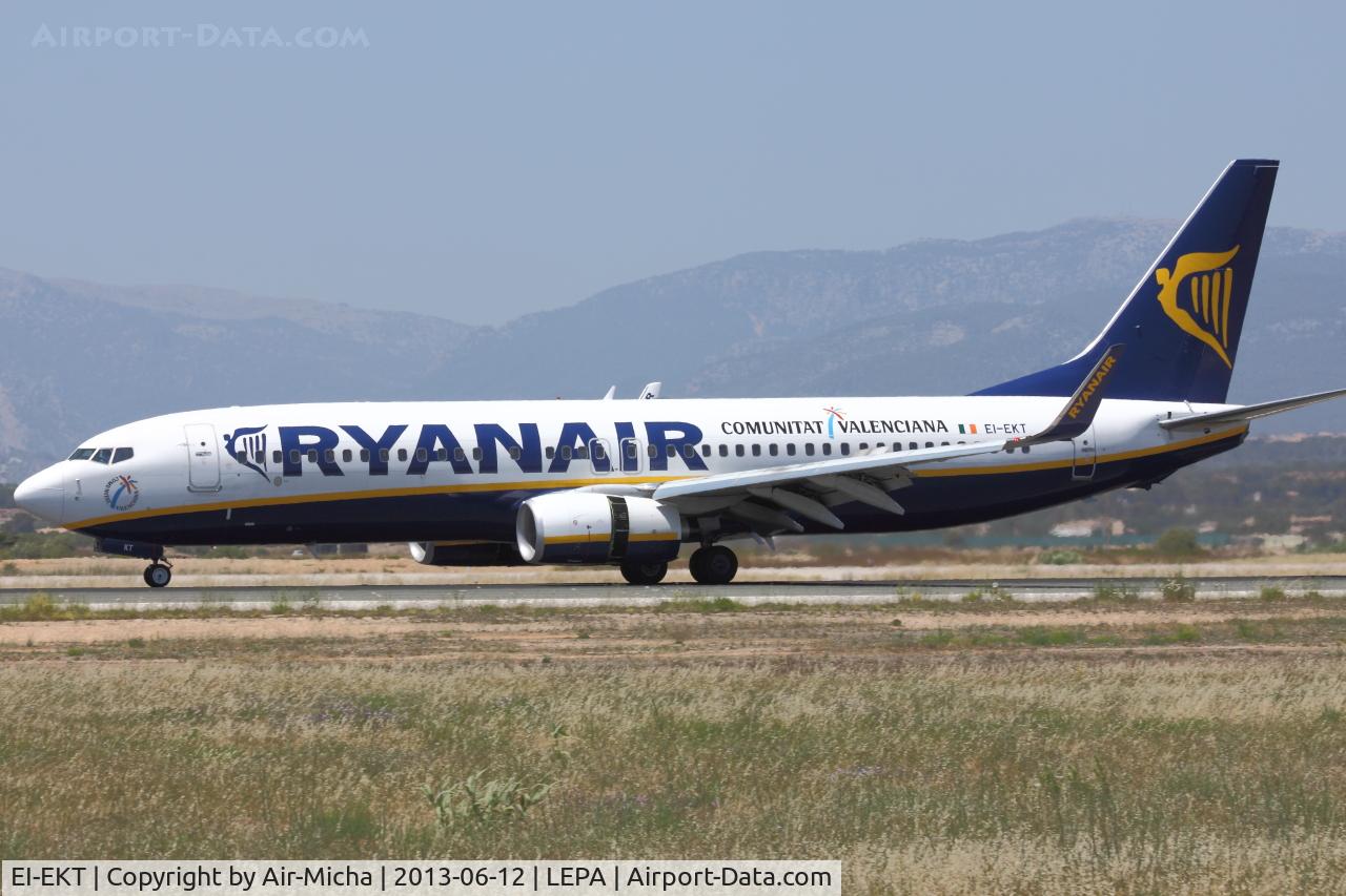 EI-EKT, 2010 Boeing 737-8AS C/N 38505, Ryanair