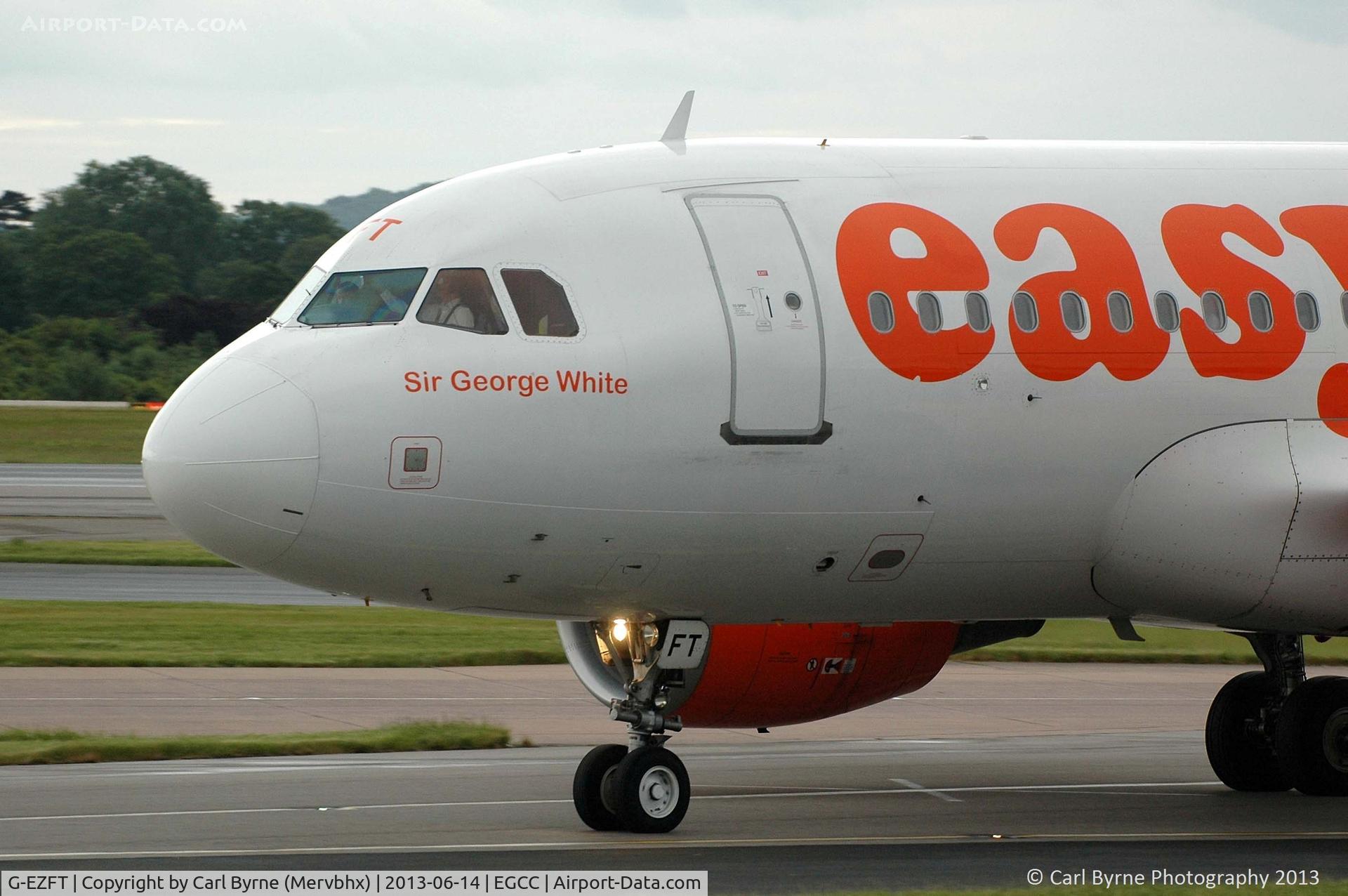 G-EZFT, 2009 Airbus A319-111 C/N 4132, Taken from the AVP.