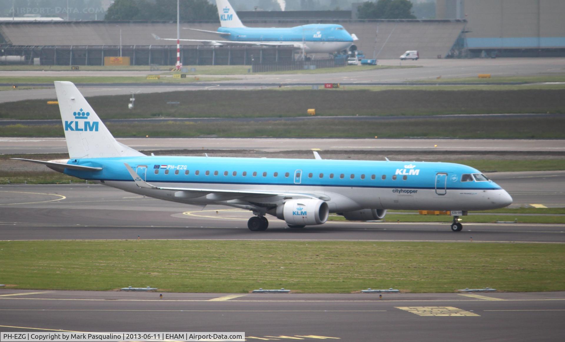 PH-EZG, 2009 Embraer 190LR (ERJ-190-100LR) C/N 19000315, ERJ-190-100LR