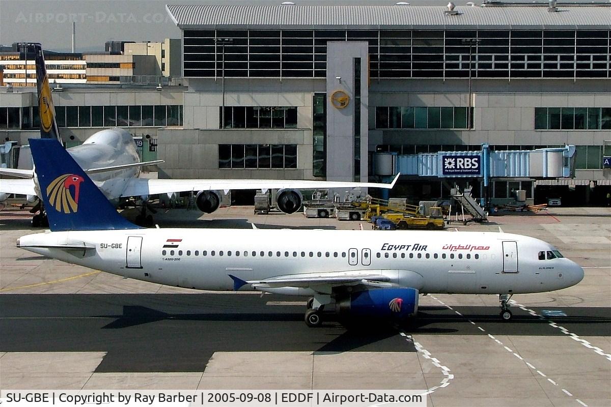 SU-GBE, 1991 Airbus A320-231 C/N 0198, Airbus A320-231 [0198] (EgyptAir) Frankfurt~D 08/09/2005
