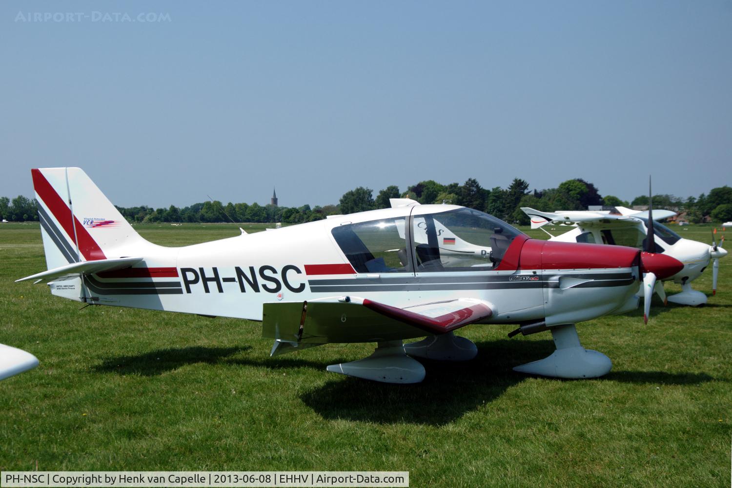 PH-NSC, 2006 Robin DR-400-140B Major C/N 2611, Diesel powered Robin DR400 parked at Hilversum airfield, the Netherlands.