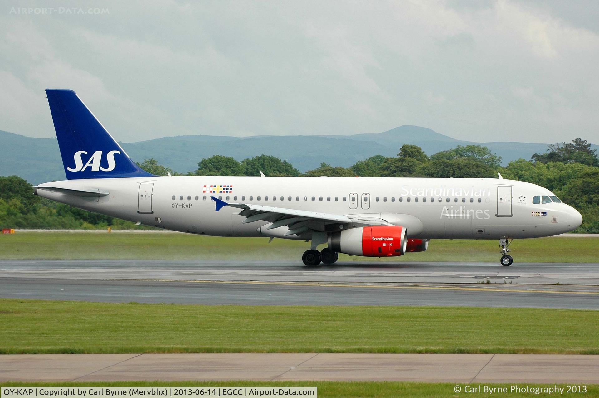 OY-KAP, 2007 Airbus A320-232 C/N 3086, Taken from the AVP.