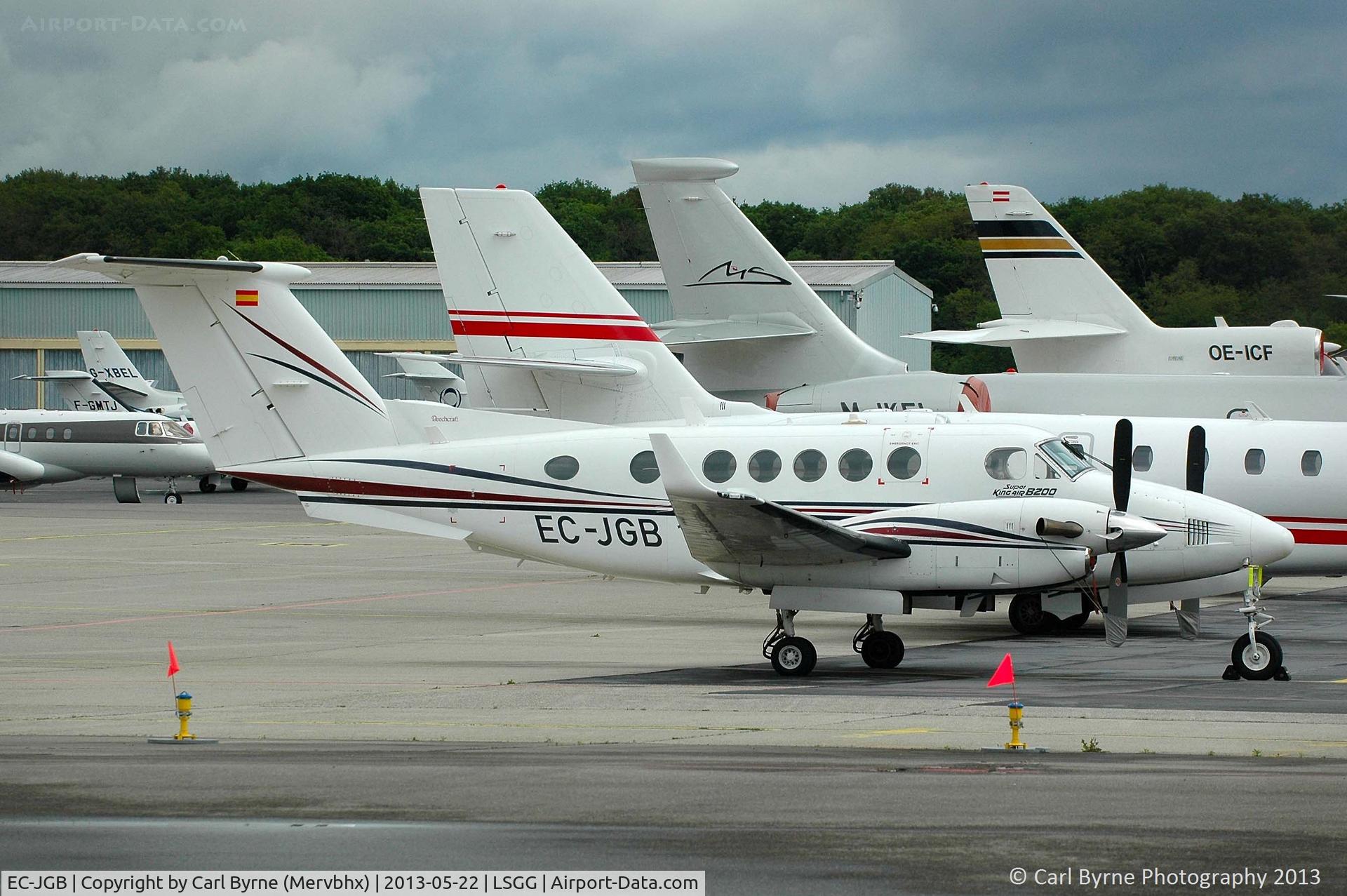 EC-JGB, 1994 Beech B200 King Air C/N BB-1478, Taken from the Aerobistro.