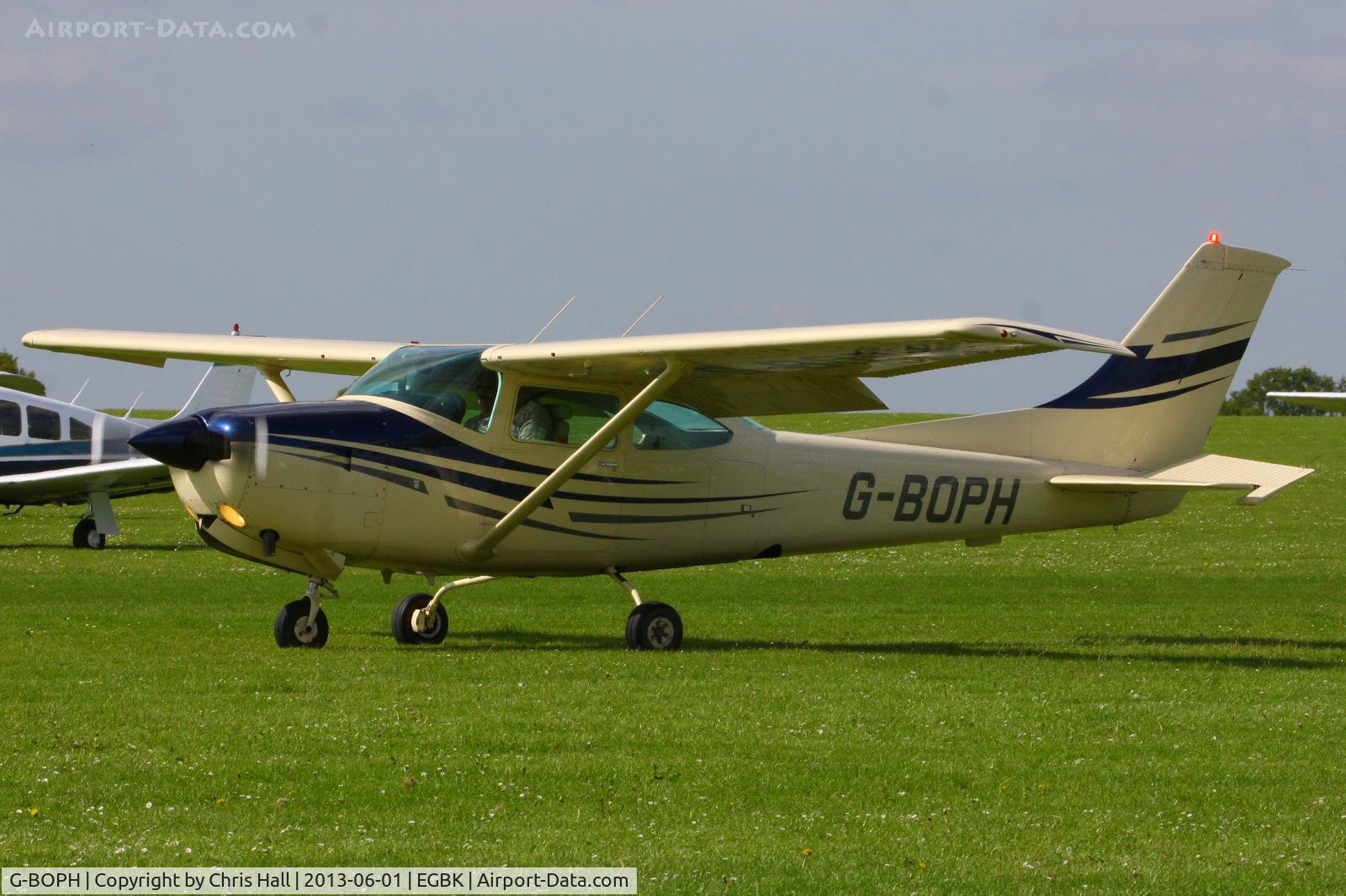 G-BOPH, 1979 Cessna TR182 Turbo Skylane RG C/N R182-01031, at AeroExpo 2013