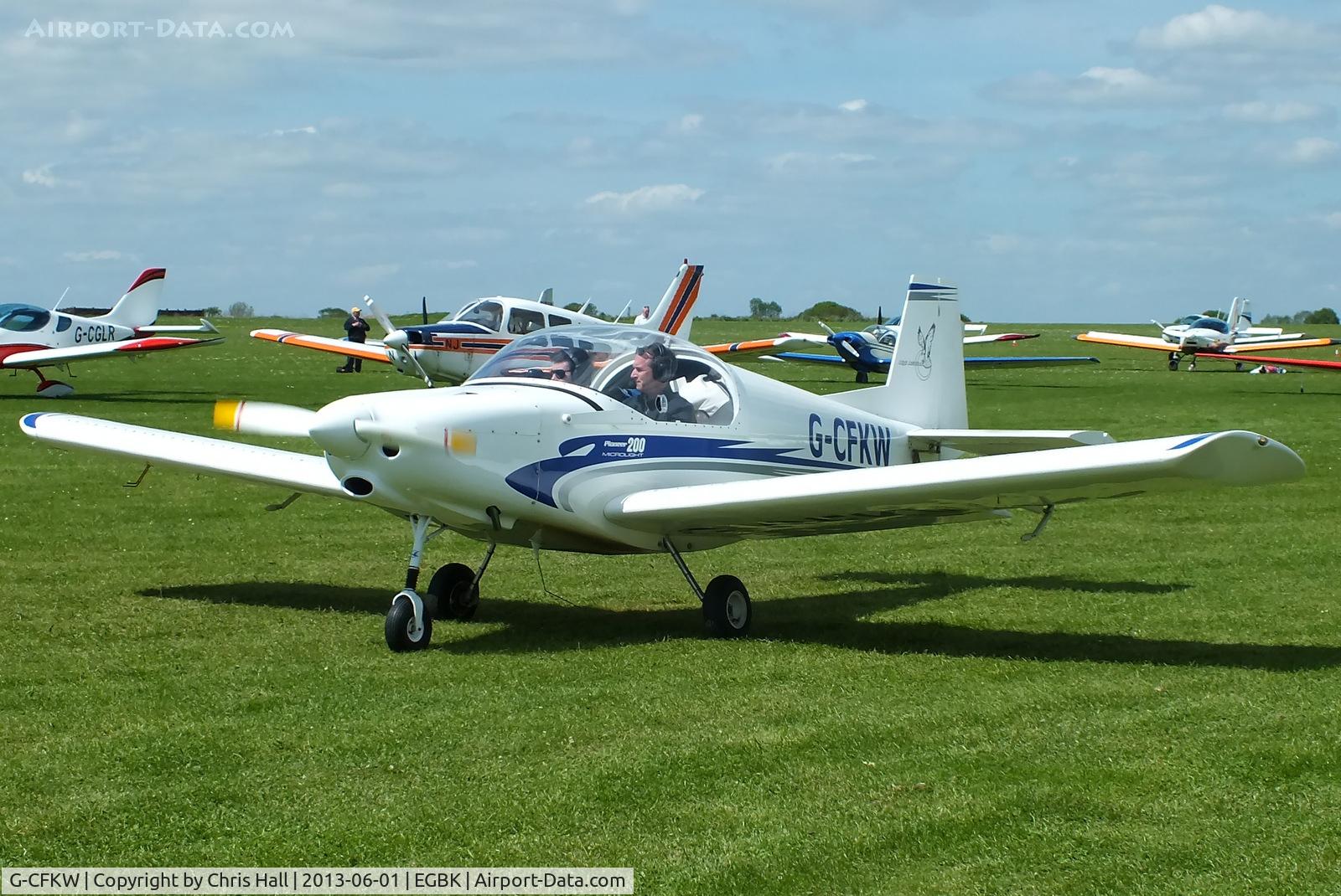 G-CFKW, 2008 Alpi Aviation Pioneer 200-M C/N LAA 334-14828, at AeroExpo 2013