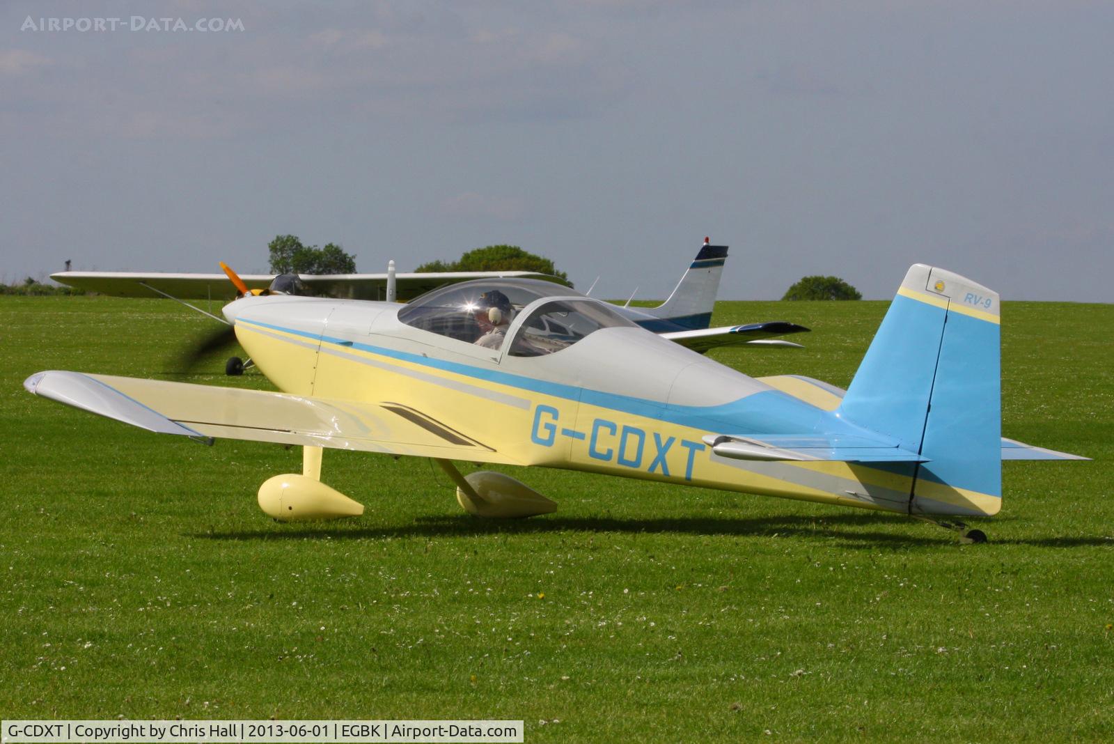 G-CDXT, 2006 Van's RV-9 C/N PFA 320-14376, at AeroExpo 2013