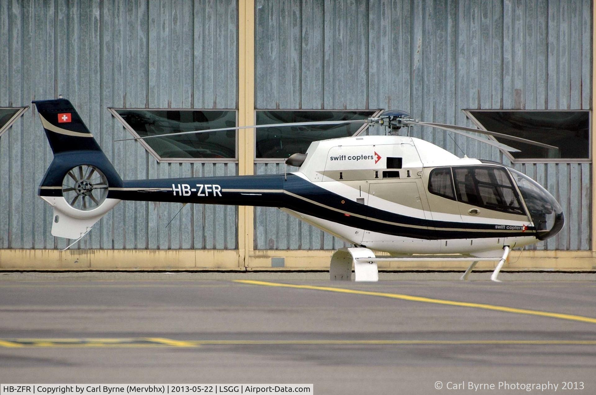 HB-ZFR, 2004 Eurocopter EC-120B Colibri C/N 1378, Taken from the RUAG car park.