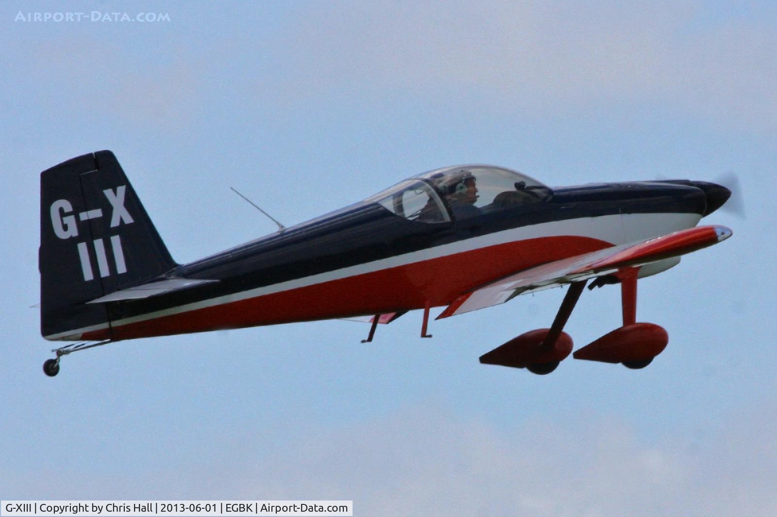 G-XIII, 2005 Vans RV-7 C/N PFA 323-14165, at AeroExpo 2013