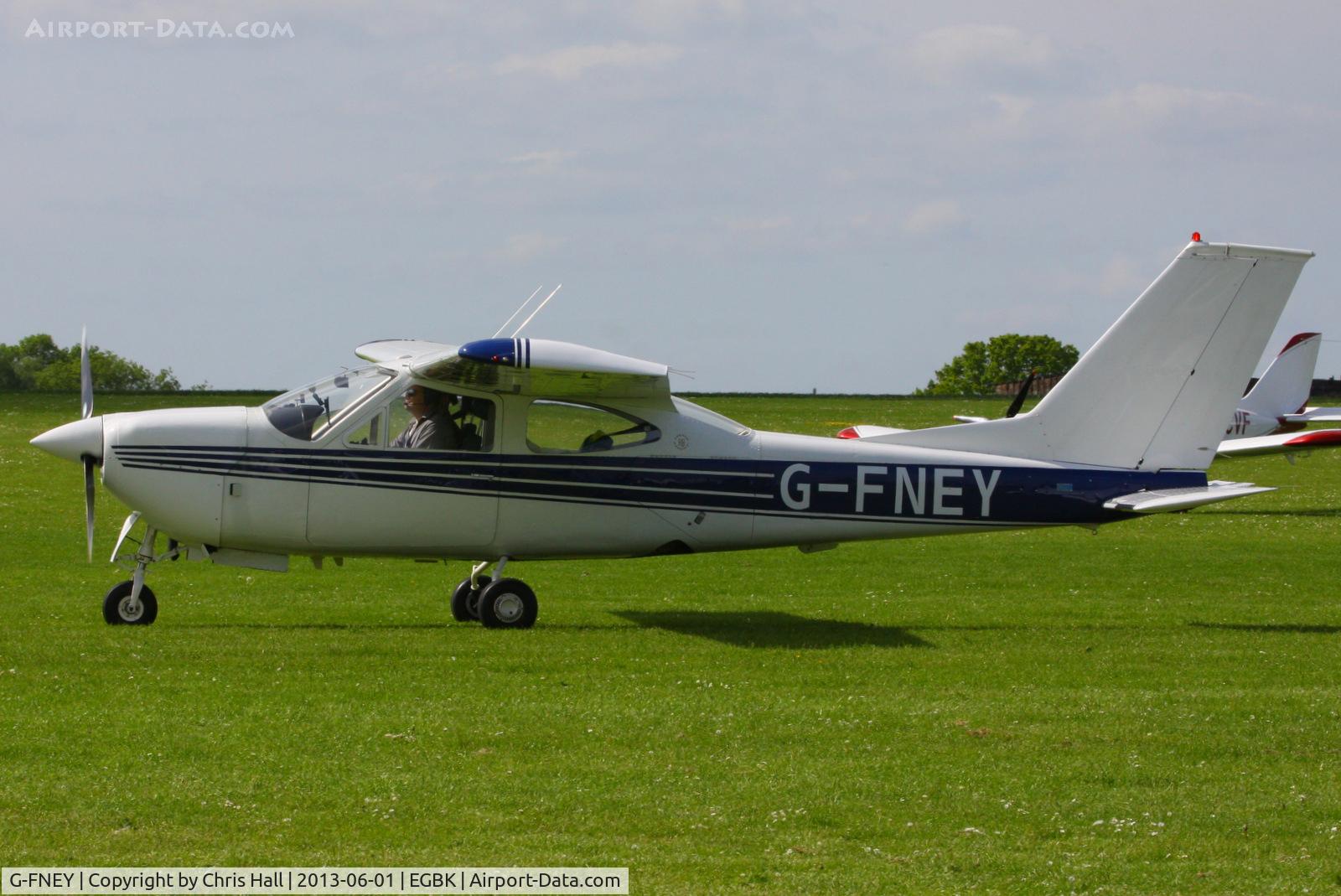 G-FNEY, 1972 Reims F177RG Cardinal RG C/N 0059, at AeroExpo 2013