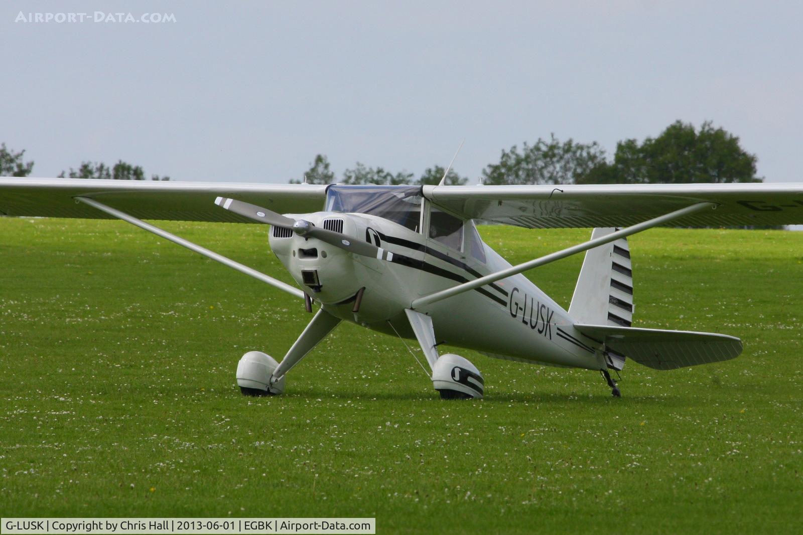 G-LUSK, 1947 Luscombe 8F Silvaire C/N 3795, at AeroExpo 2013