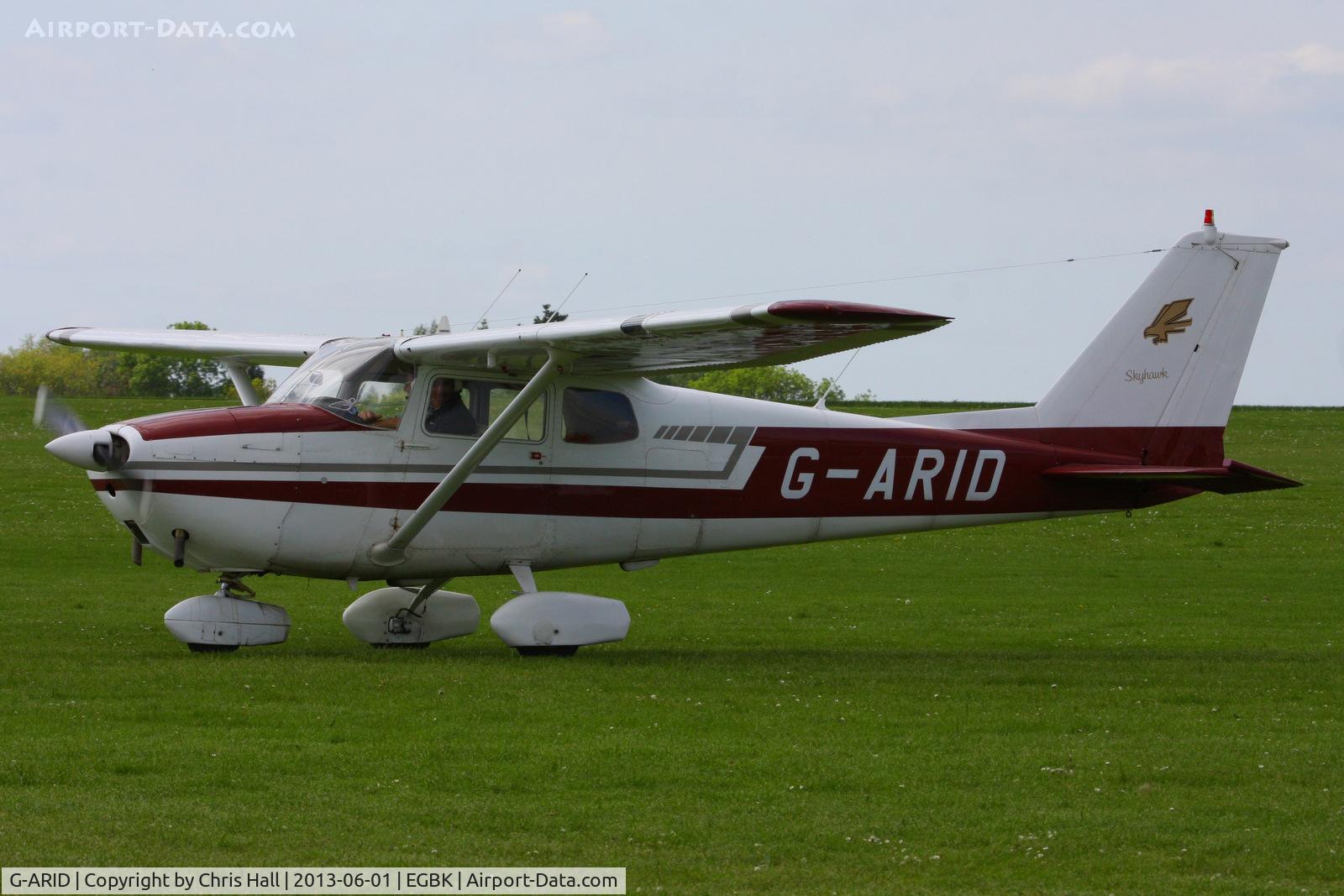 G-ARID, 1960 Cessna 172B C/N 17248209, at AeroExpo 2013