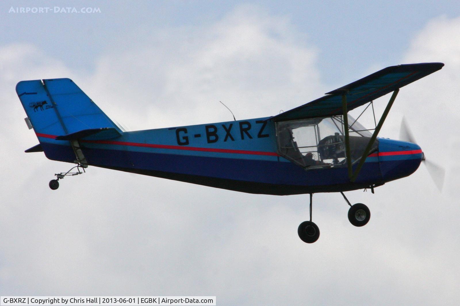 G-BXRZ, 2000 Rans S-6-116 Coyote II C/N PFA 204A-13195, at AeroExpo 2013