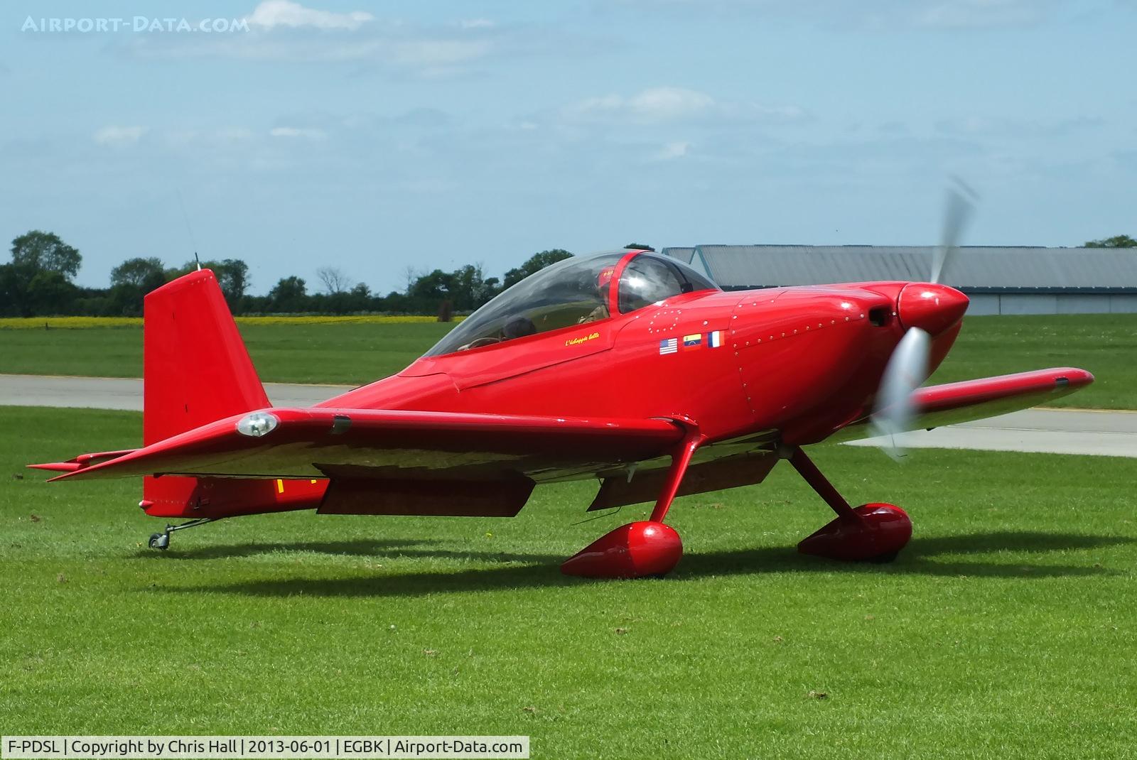 F-PDSL, Vans RV-8 C/N 81963, at AeroExpo 2013