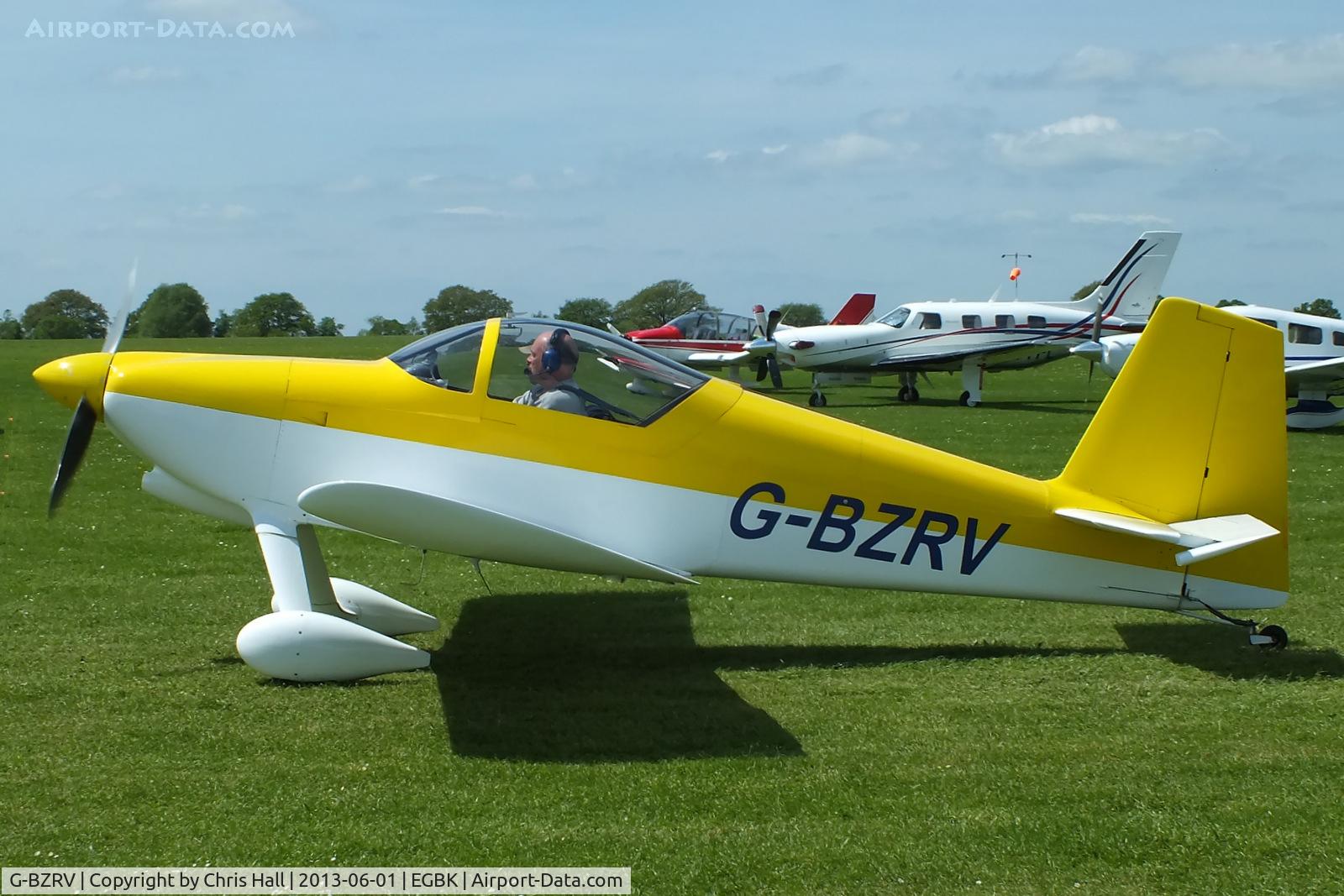 G-BZRV, 2002 Vans RV-6 C/N PFA 181A-13573, at AeroExpo 2013
