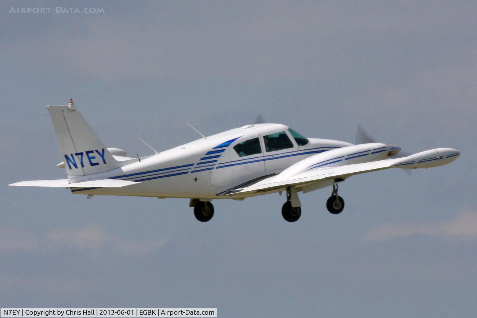 N7EY, 1964 Piper PA-30-160 Twin Comanche Twin Comanche C/N 30-571, at AeroExpo 2013