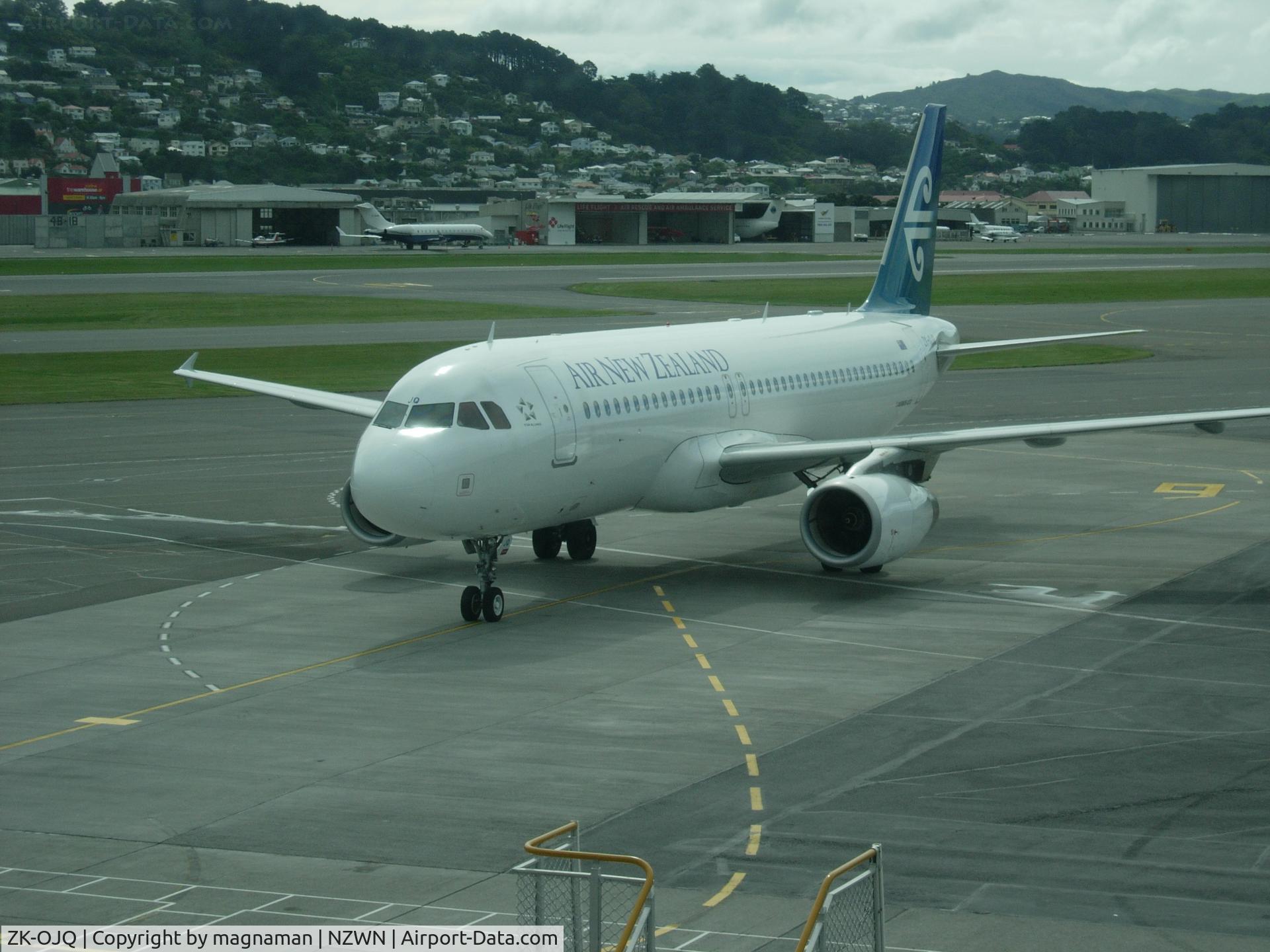 ZK-OJQ, 2011 Airbus A320-232 C/N 4584, At stand (nearly)