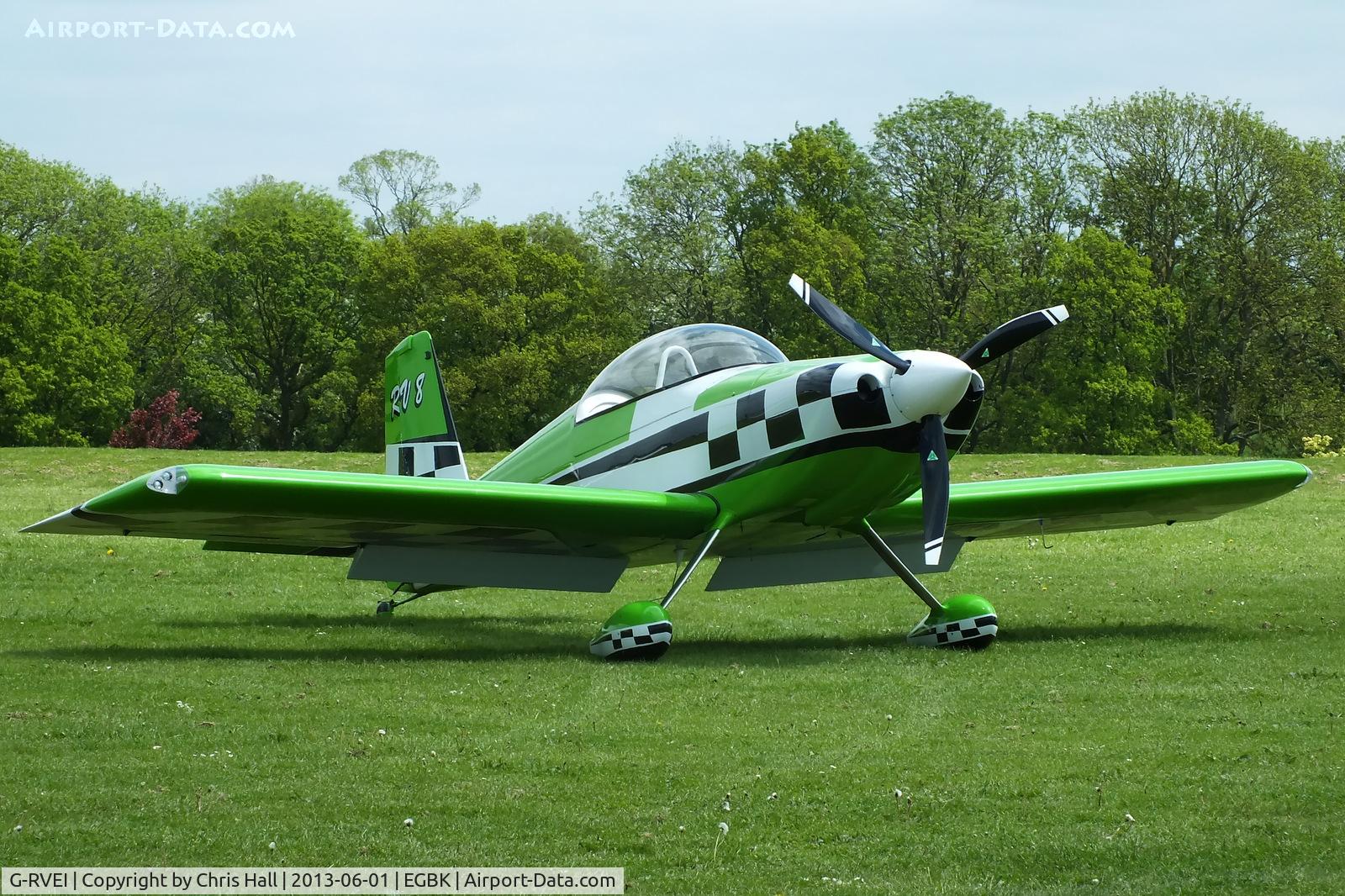 G-RVEI, 2011 Vans RV-8 C/N LAA 303-14961, at AeroExpo 2013