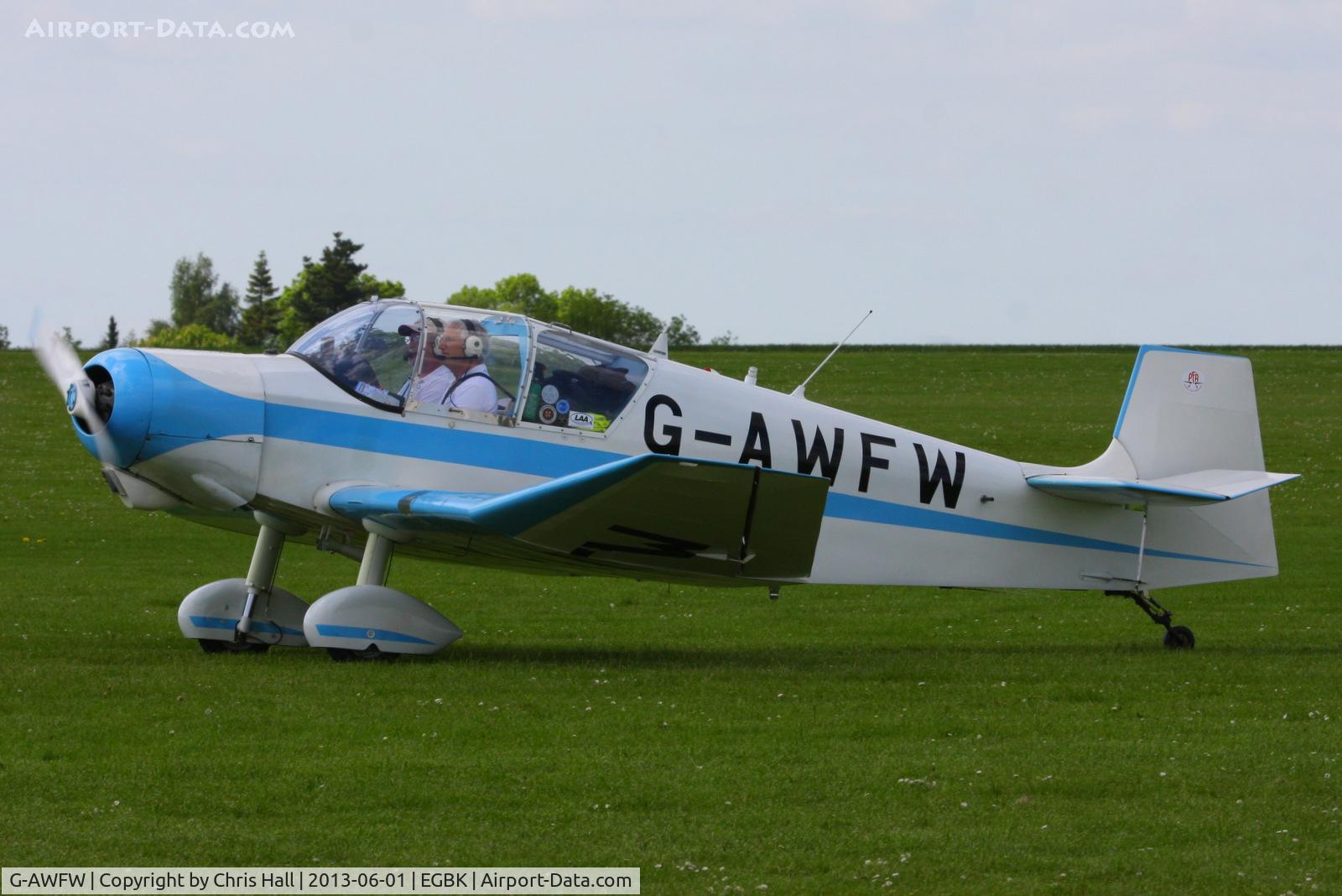 G-AWFW, 1957 SAN Jodel D-117 C/N 599, at AeroExpo 2013